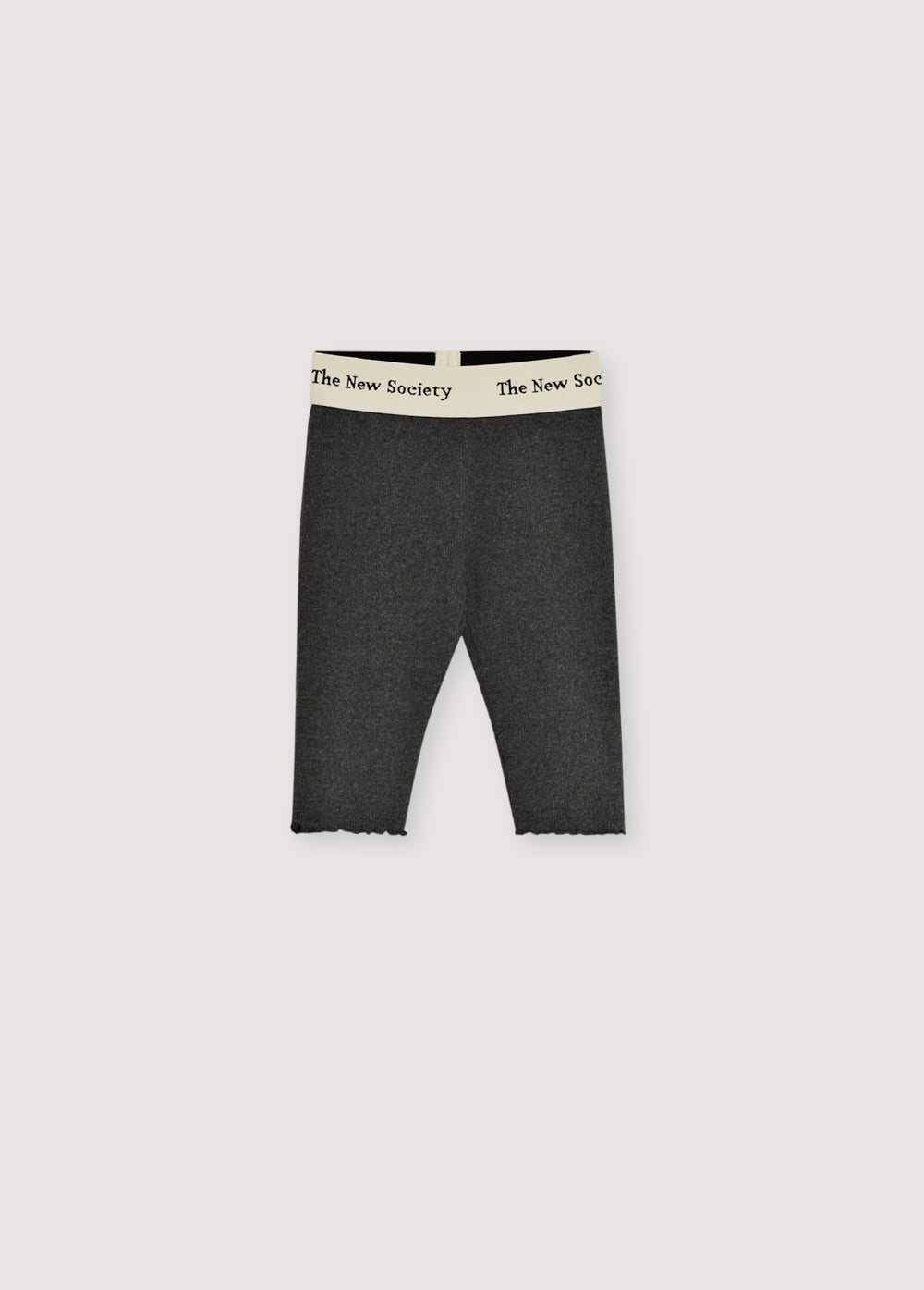 The New Society TNS Rib leggings neonato grigio 6 mesi cotone
