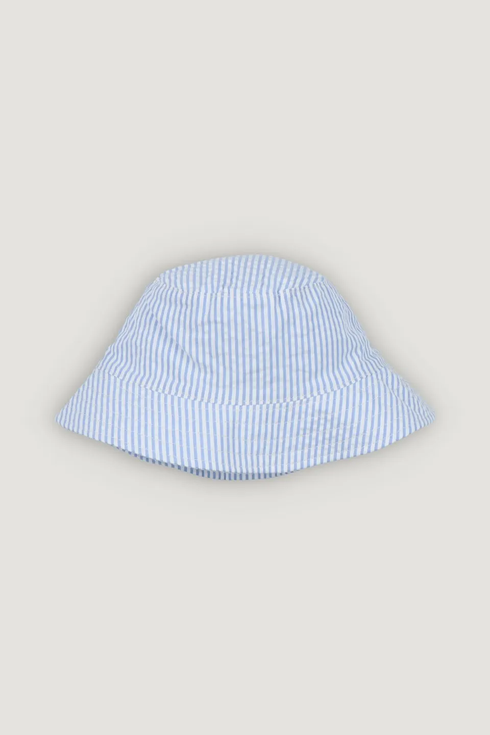 The New Society Almond cappello bucket cotone righe M