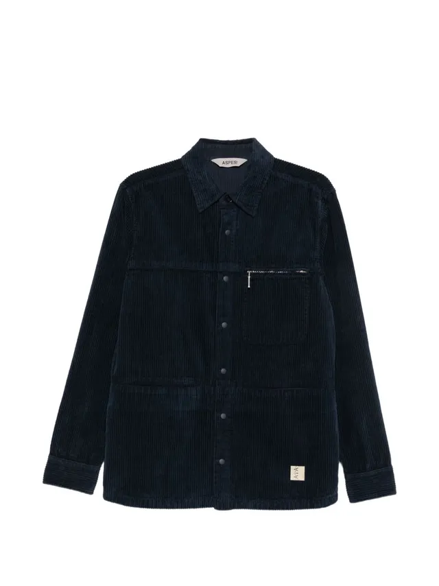 Aspesi CE22 D57685098 camicia blu navy