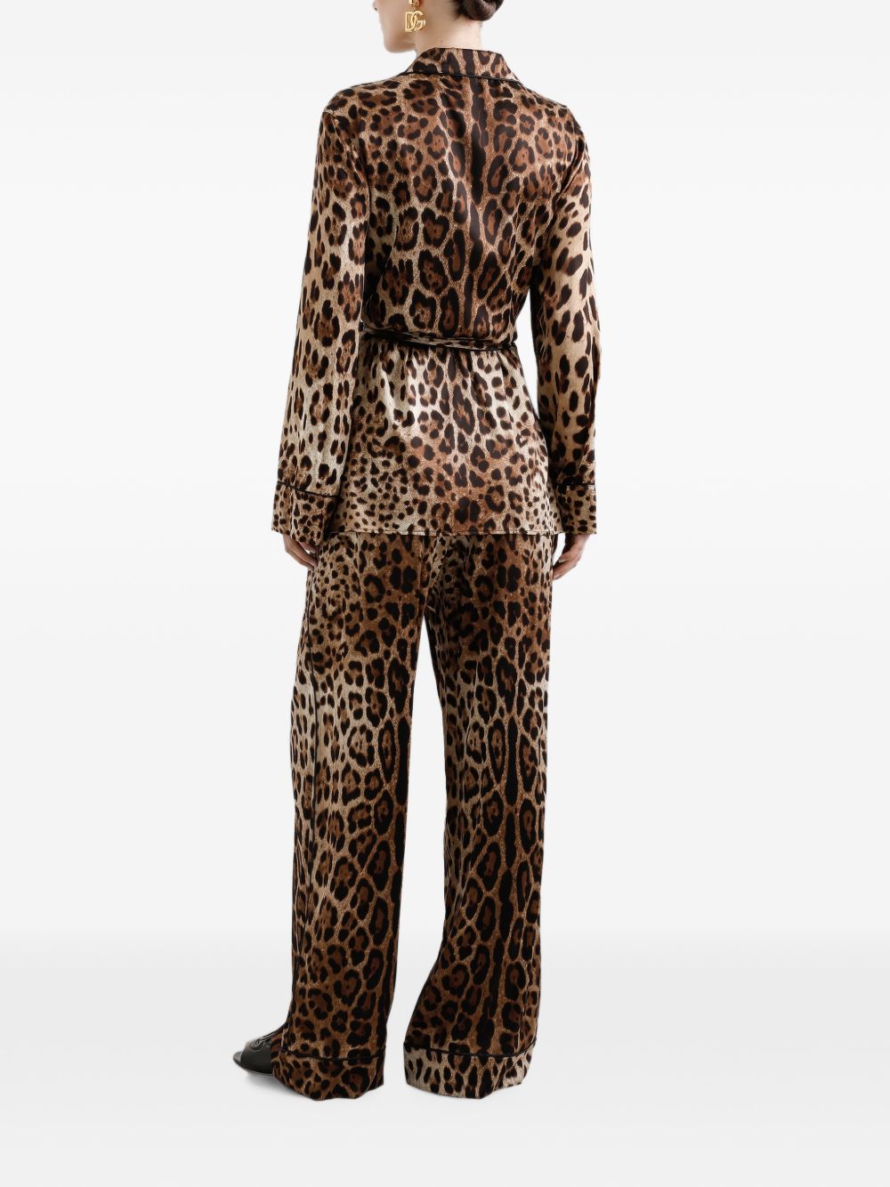 Dolce & Gabbana FTAMPT FSAXYHY13M pantaloni donna leopard