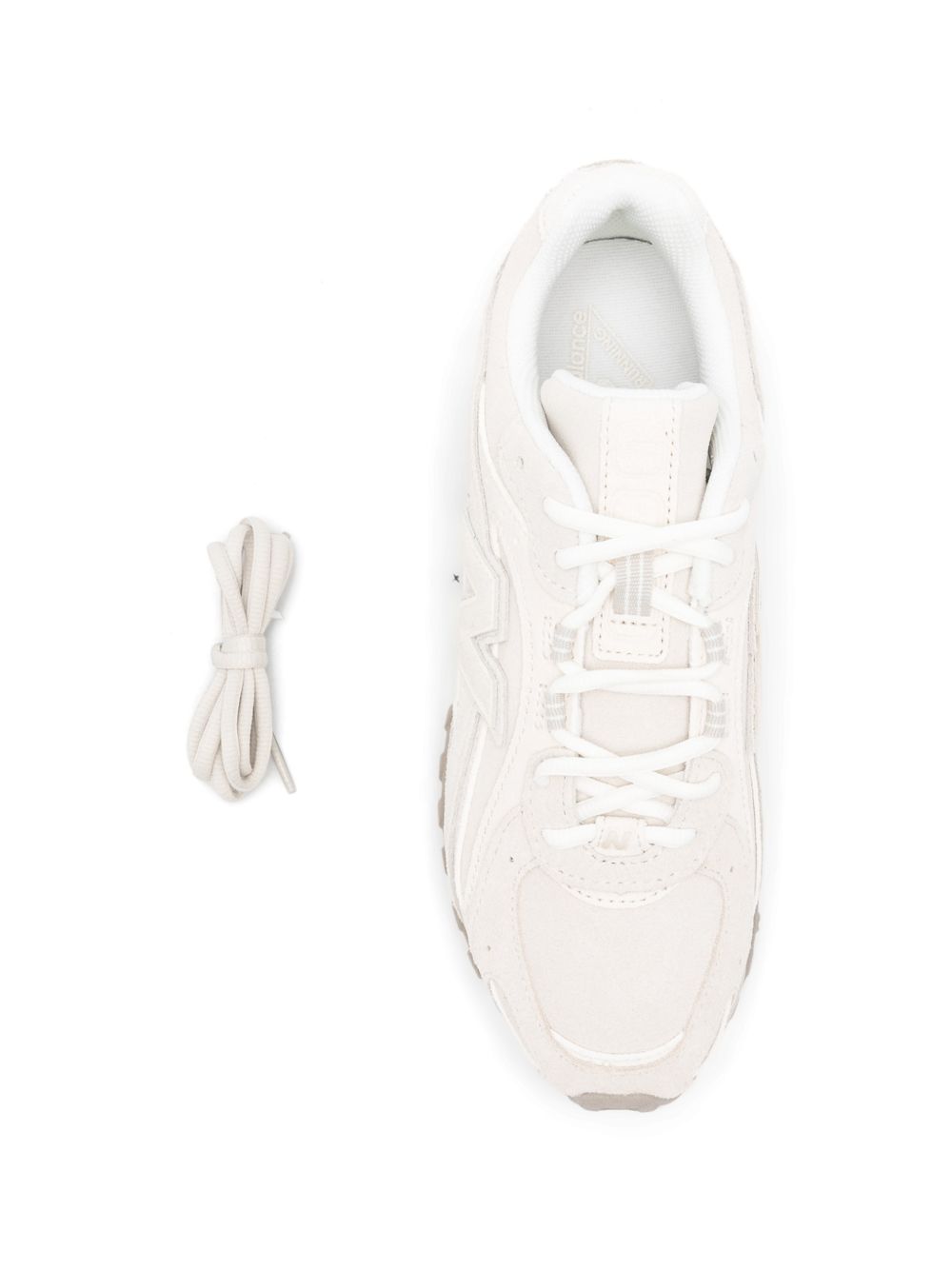 New Balance U204LMMC sneakers bianche pelle scamosciata