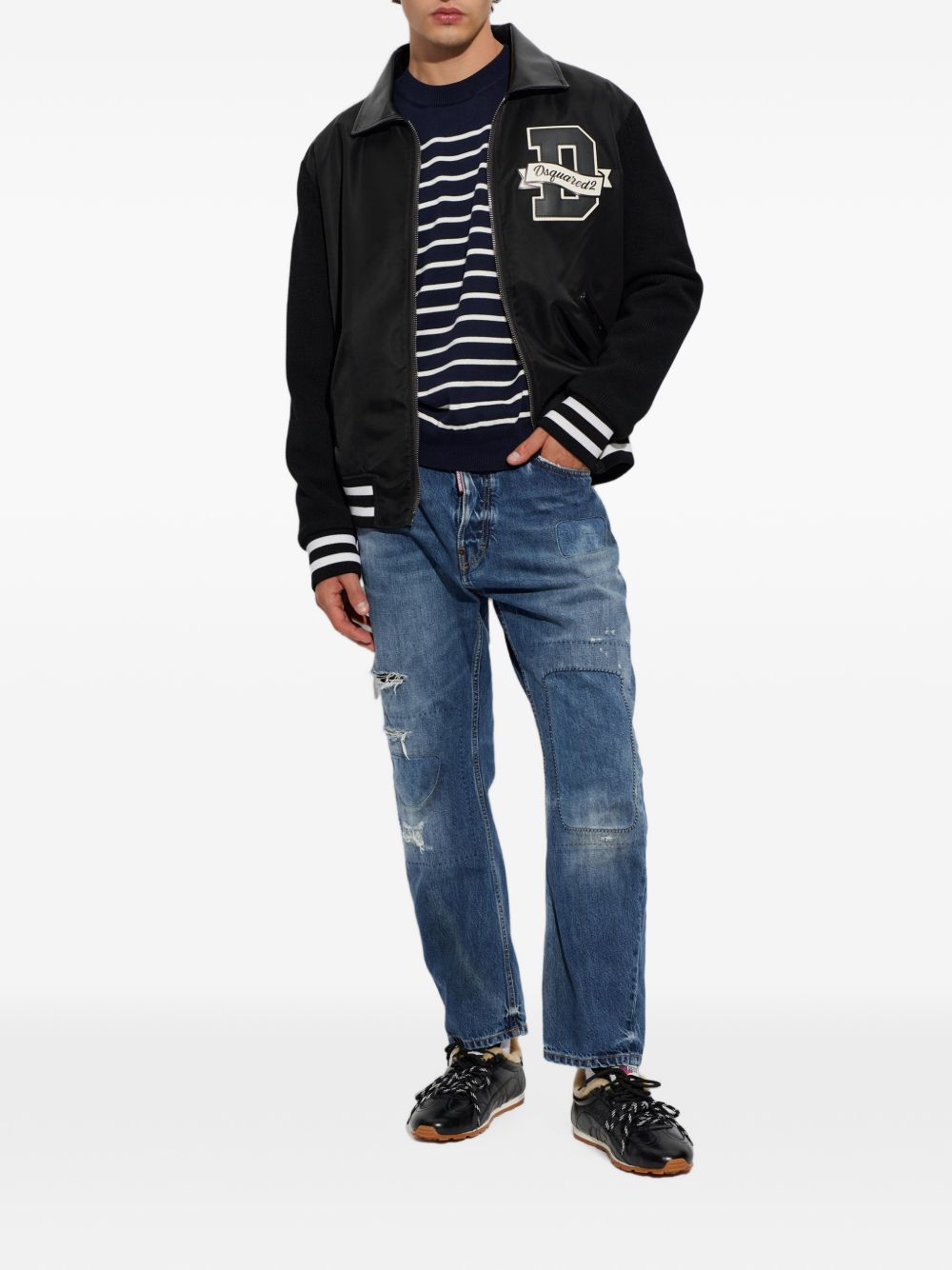 Dsquared2 SNM0508 sneakers uomo nero