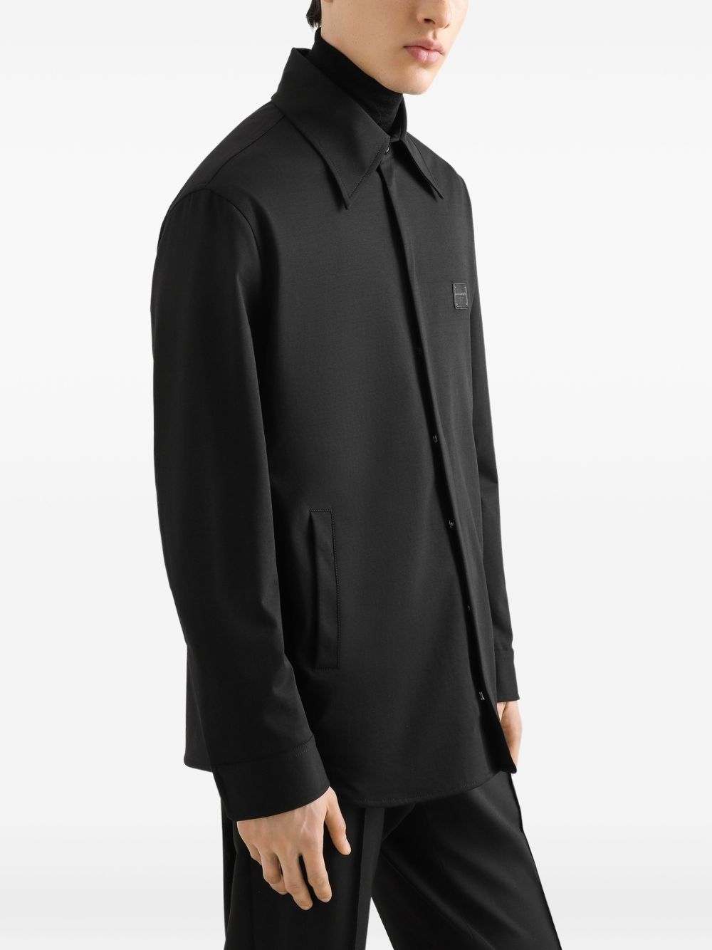 Dolce & Gabbana G5LQ3T camicia nera uomo