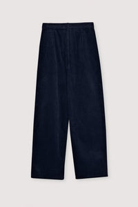 The New Society Nicol pantalone donna Infinite Navy velluto