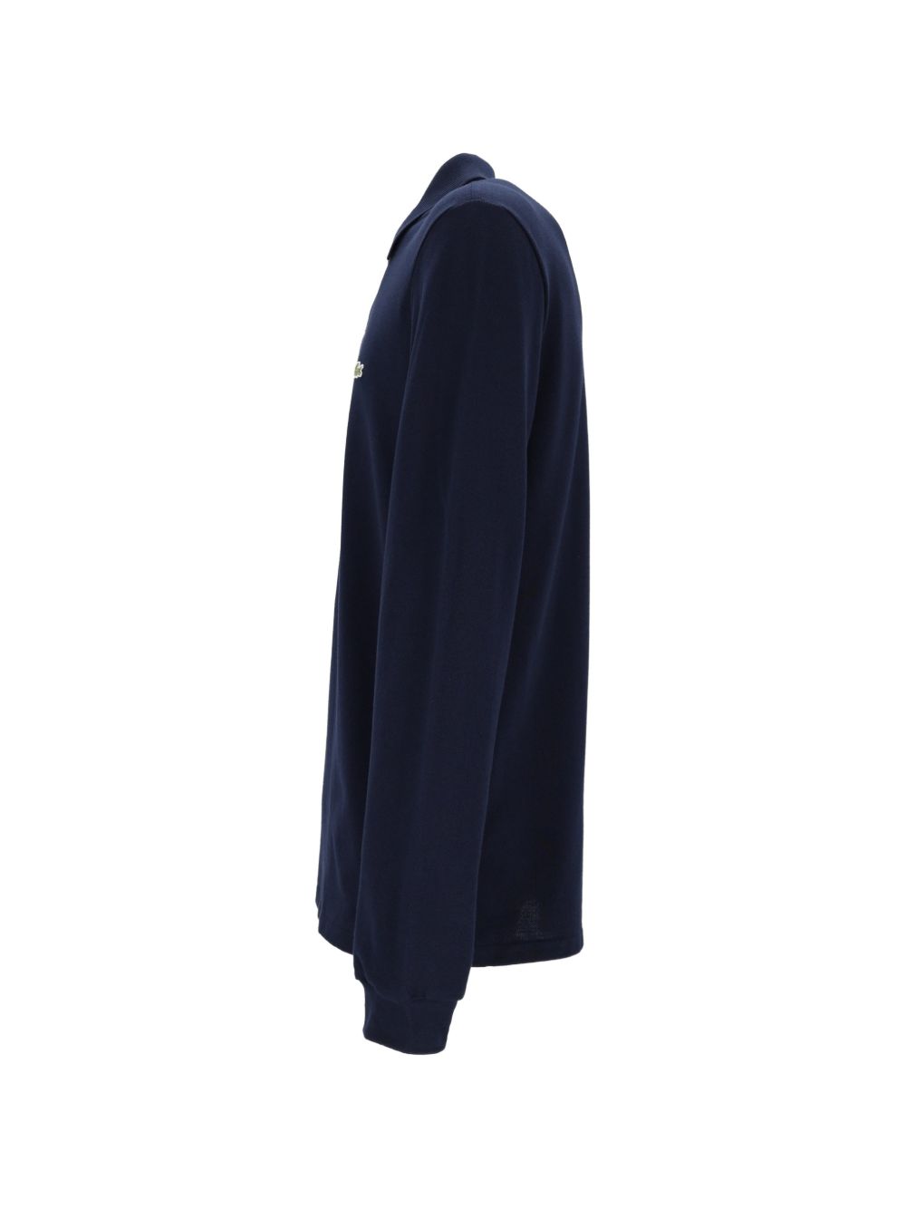 Lacoste L1312 polo manica lunga blu navy cotone