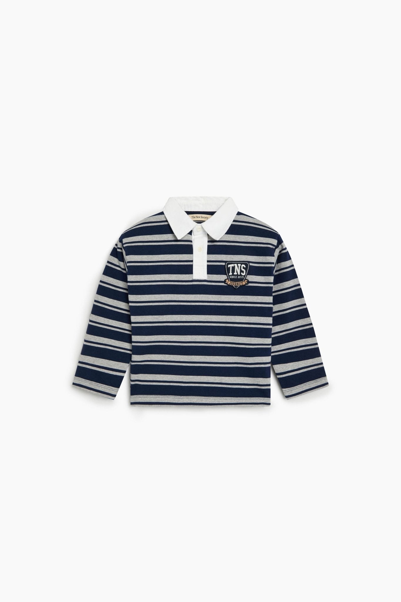 The New Society Glowee polo bambino righe cotone