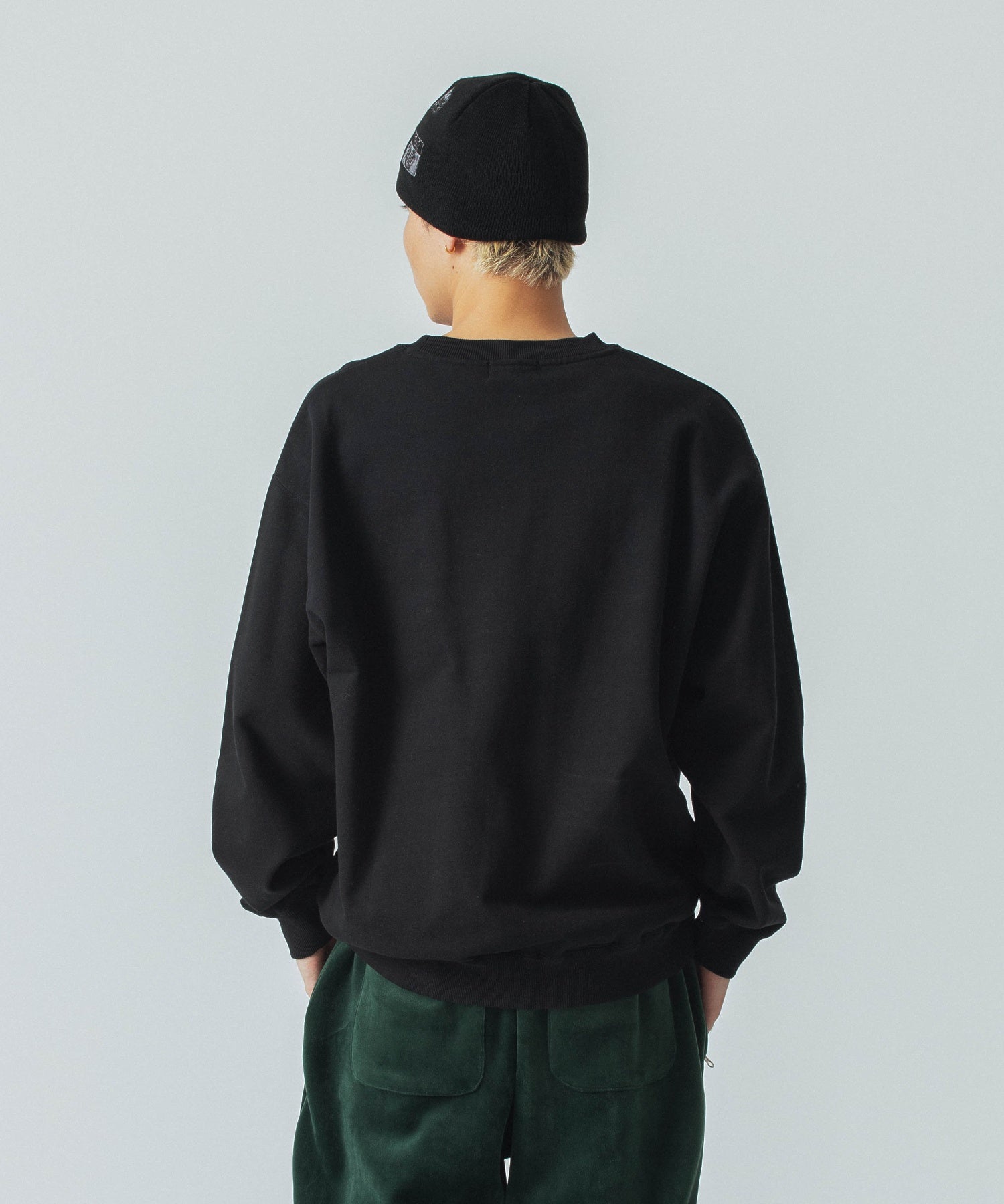 X-Large Standard Logo felpa girocollo ricamo petto
