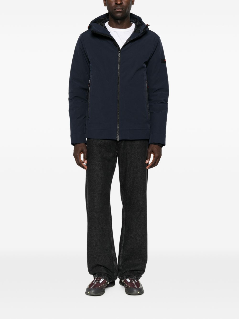 Peuterey PEU5995 bomber uomo blu invernale