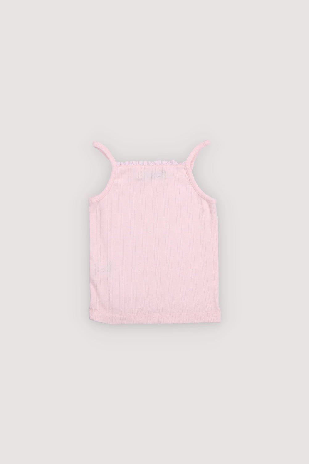 The New Society Nardo canotta bambina cotone rosa