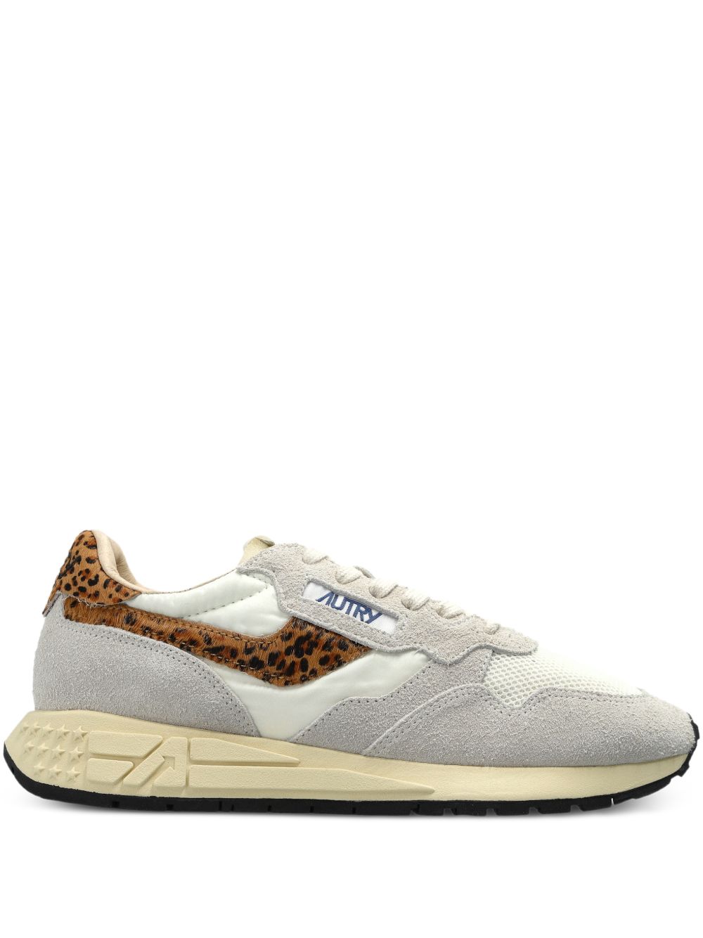 Autry WWLW sneakers donna grigie leopardate