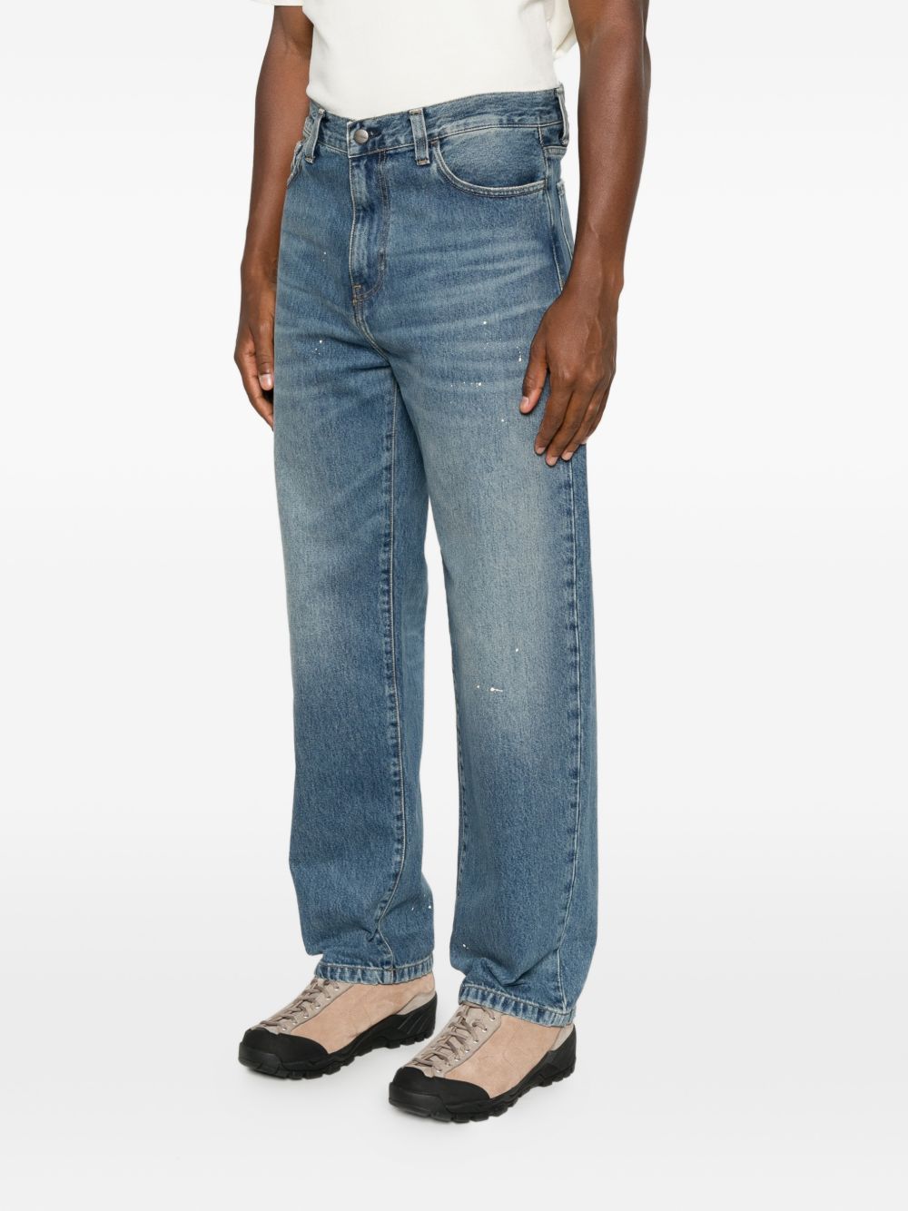 Carhartt I034733 jeans uomo blu autunno inverno