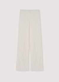 The New Society Romero pantaloni donna cotone ecru
