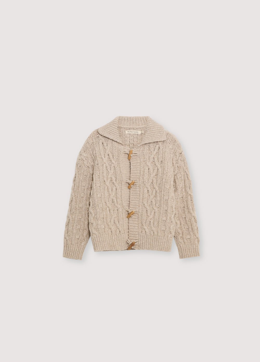 The New Society Maria cardigan bambina 6 anni lana riciclata