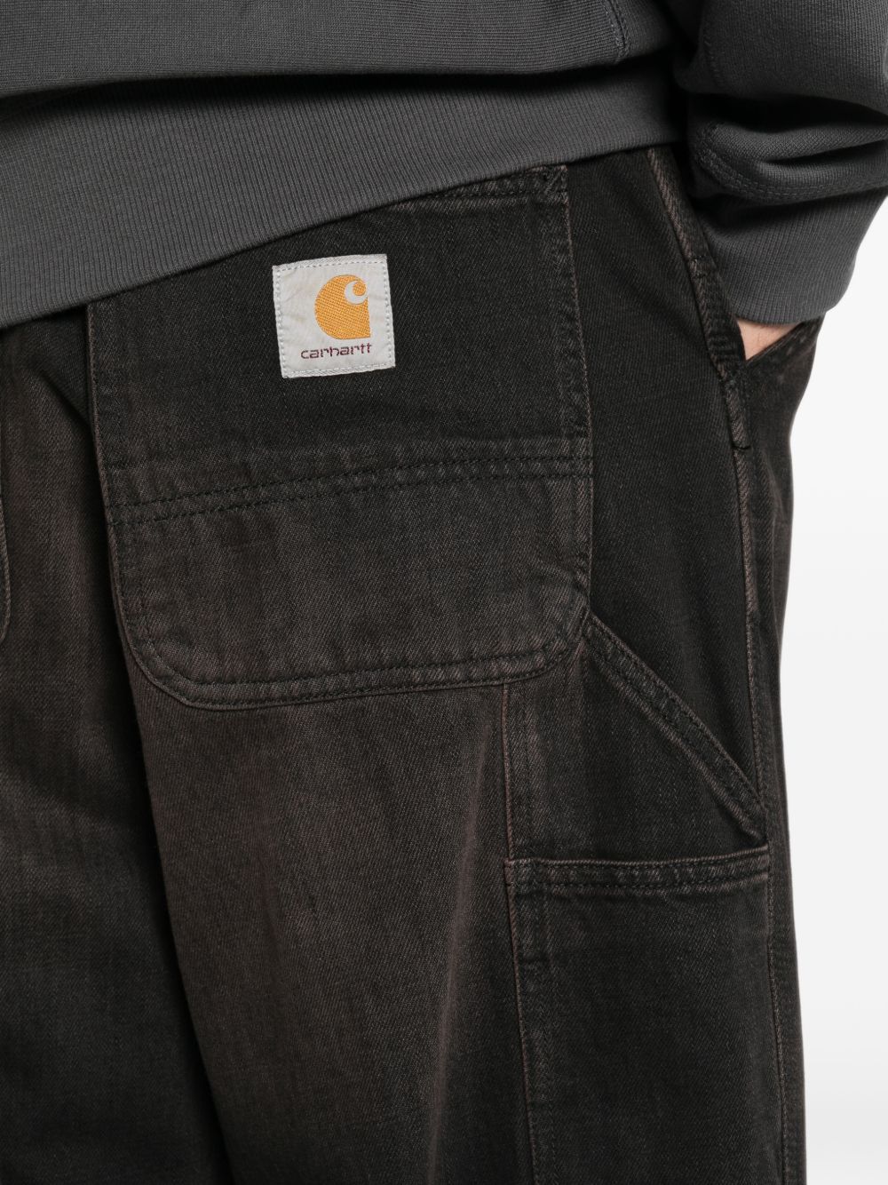 Carhartt I034871 jeans neri uomo