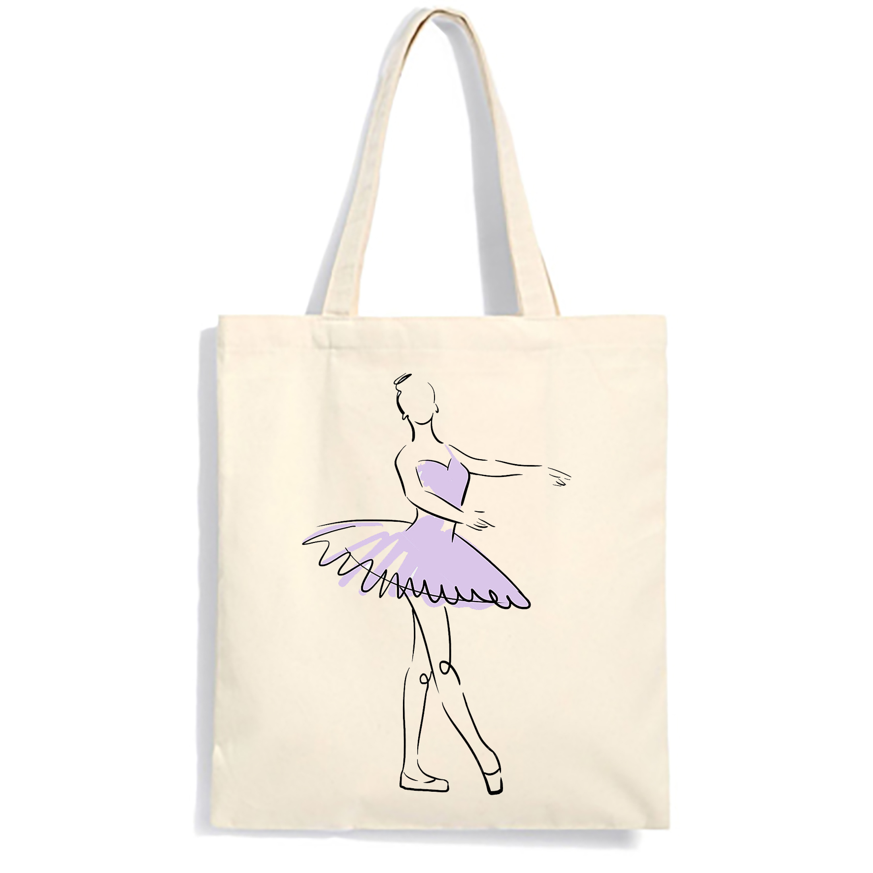 Mr. Gadgets Danza shopper ballerina in cotone leggera