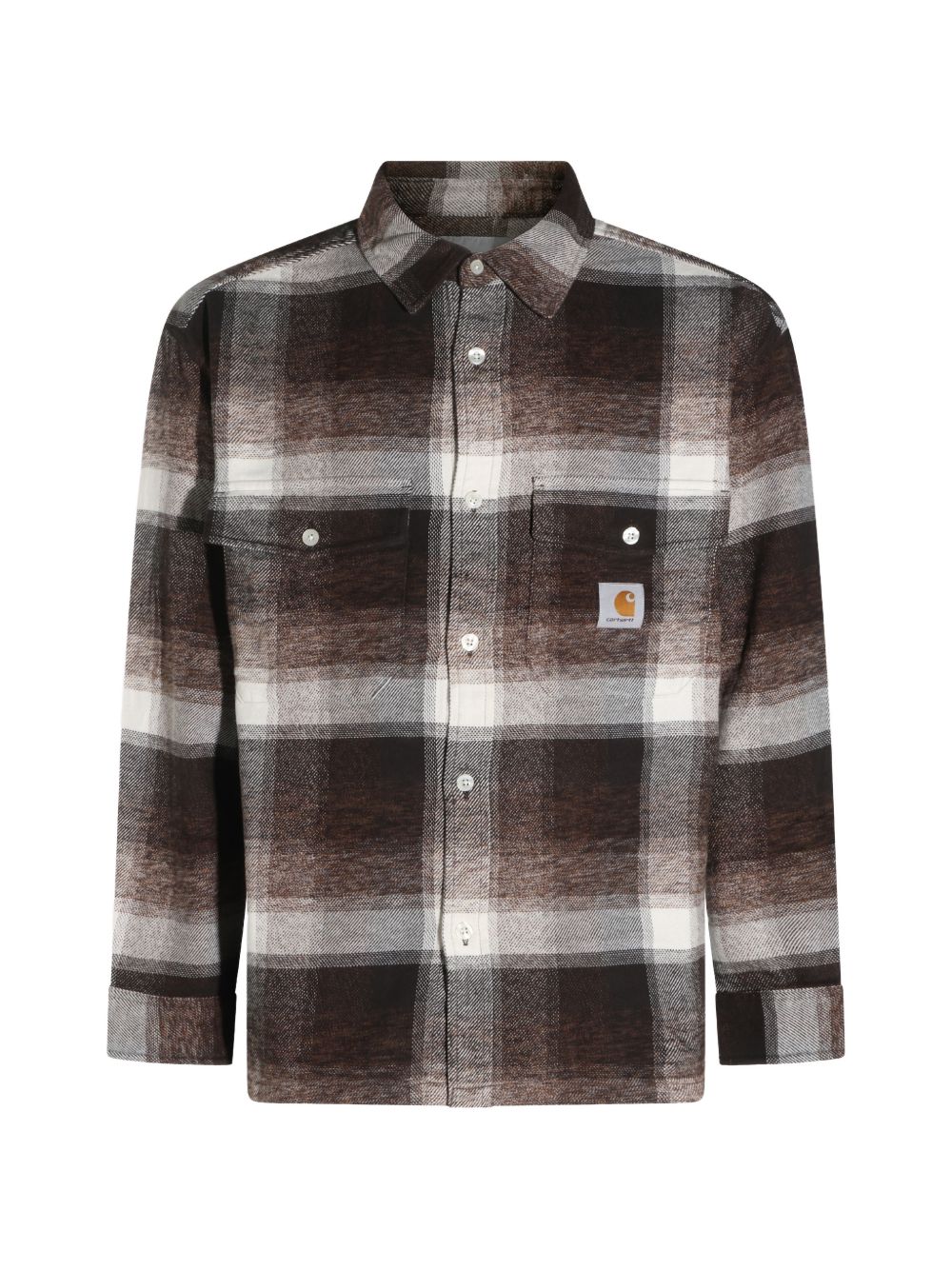 Carhartt I037139 camicia tabacco uomo in cotone