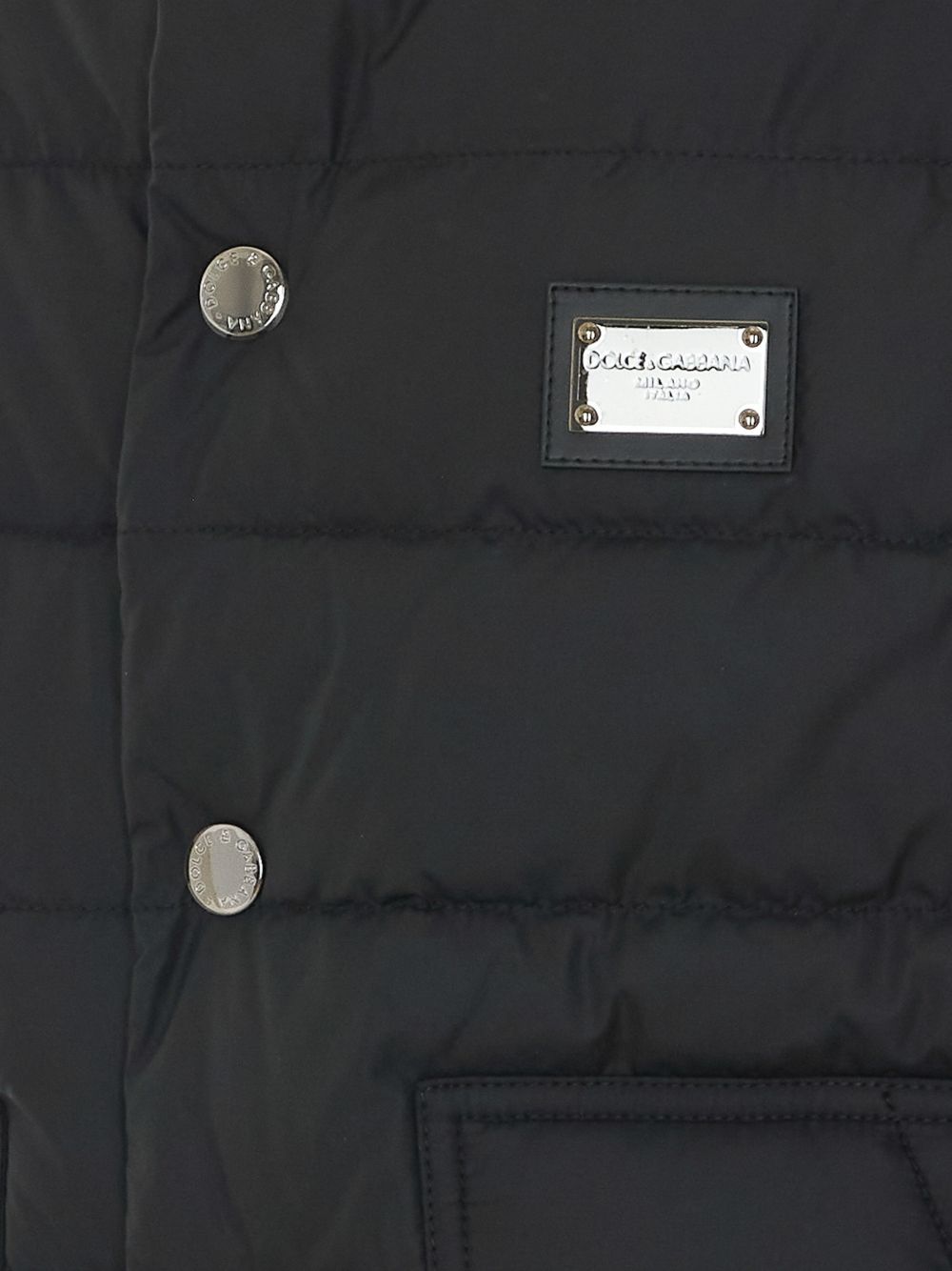 Dolce & Gabbana G9AOJTGK319N0000 giubbotto bomber nero