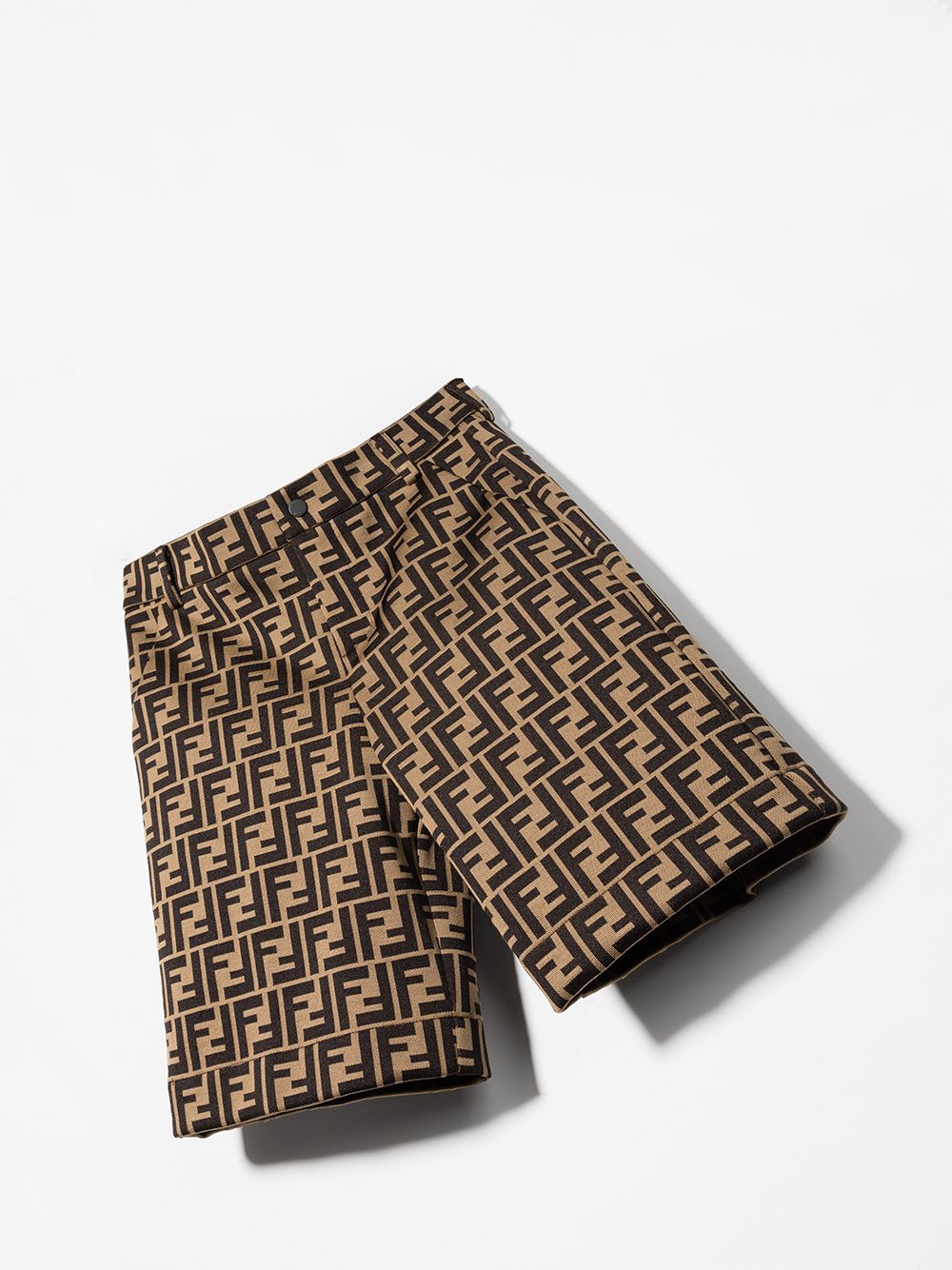Fendi Kids JMF315A6A6F0E0X pantaloni corti bambina
