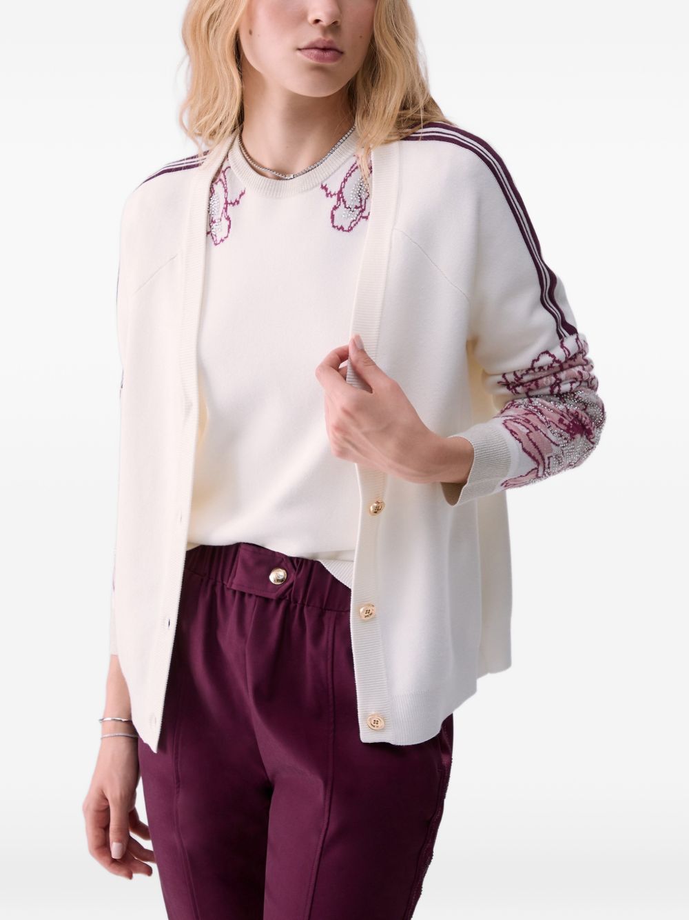 Liu Jo Sport TF6093MS49I maglia lana tea rose