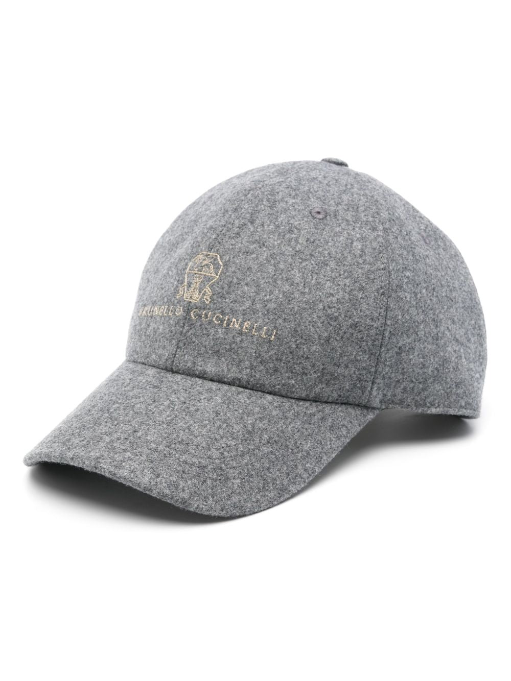 Brunello Cucinelli M038P9850 cappello grigio medio uomo