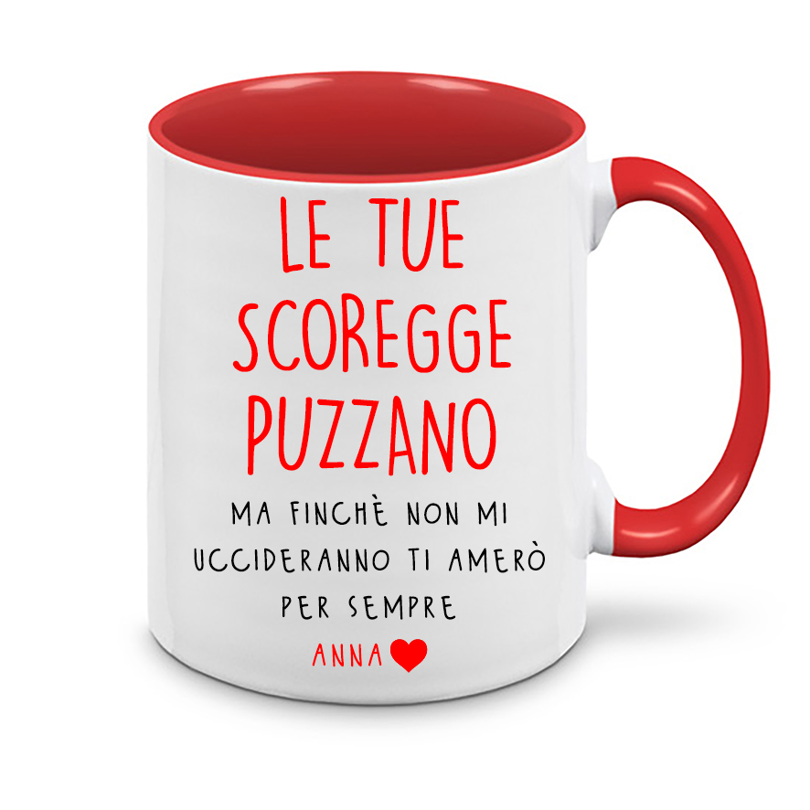 Mr. Gadgets Tazza Scoreggia con Frase Divertente
