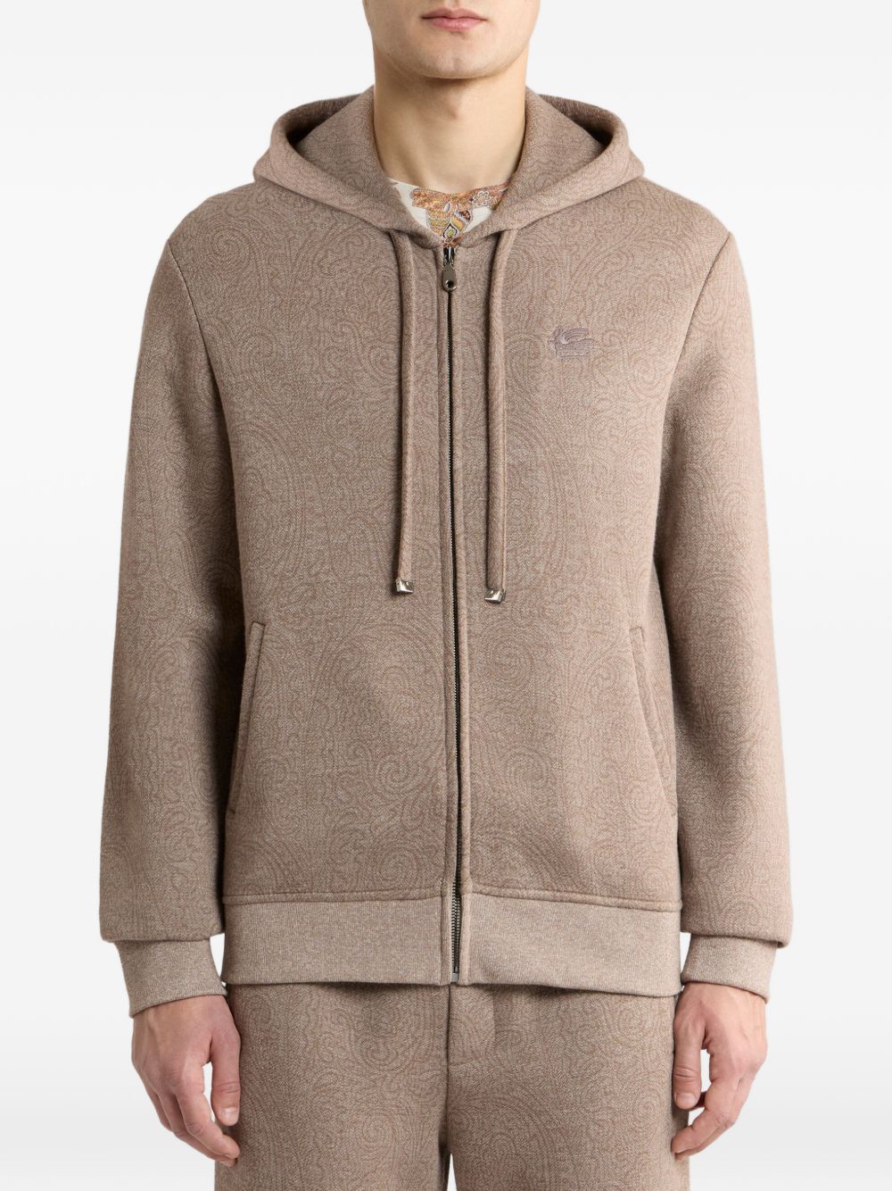 Etro MRMB0025 felpa uomo bicolore