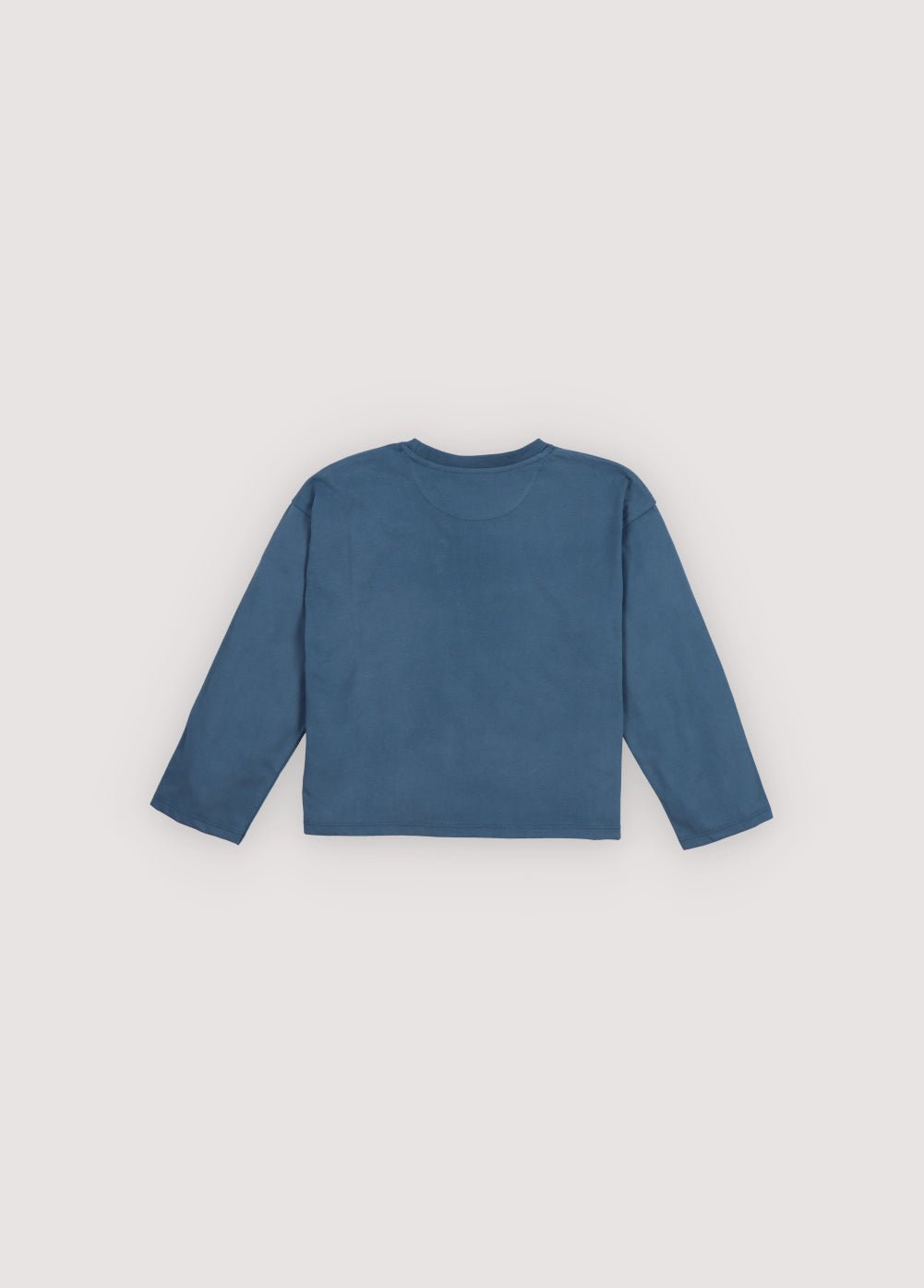 The New Society TNS Logo t-shirt manica lunga blu 6 anni