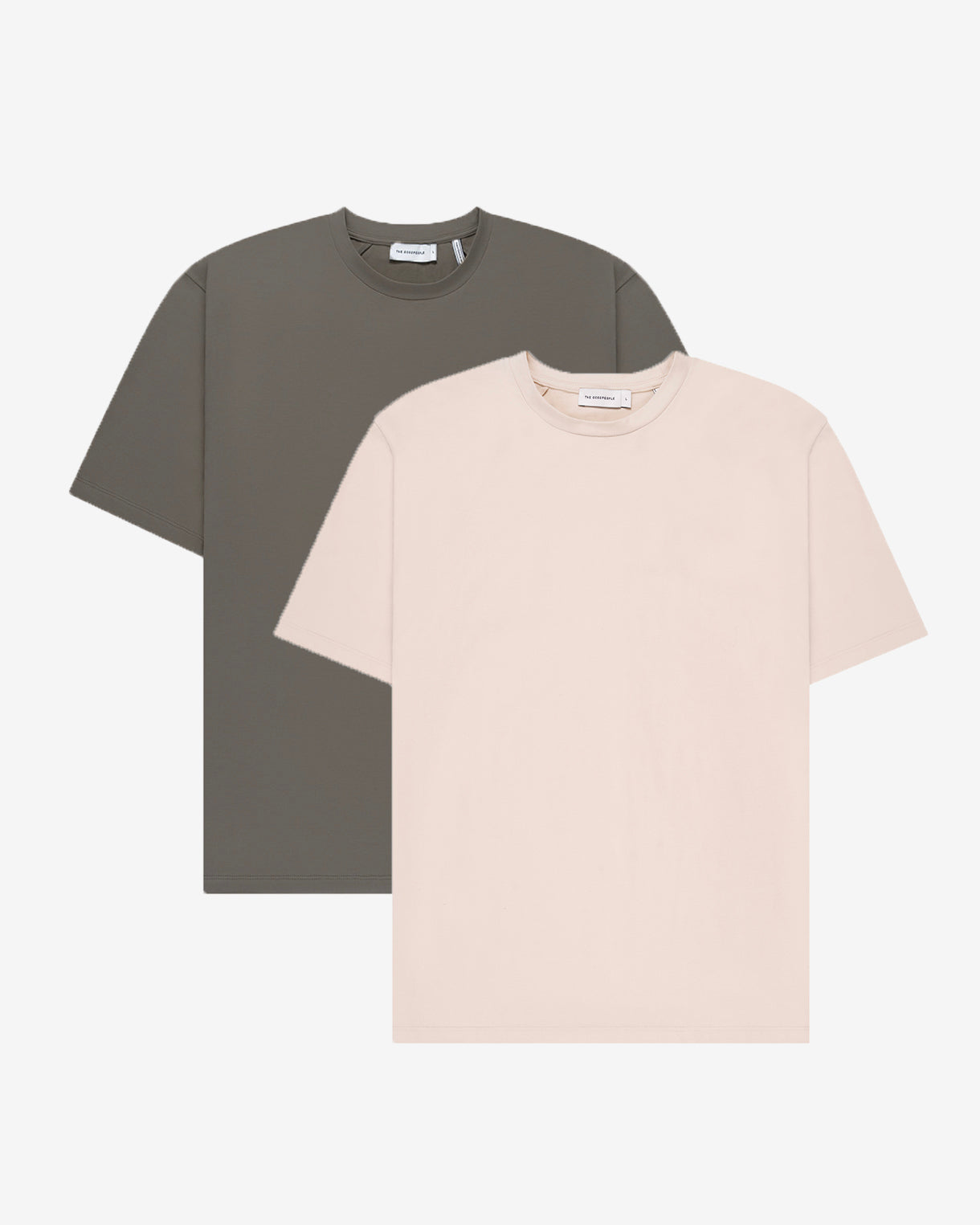 Goodpeople Ted t-shirt miste 2 pezzi cotone