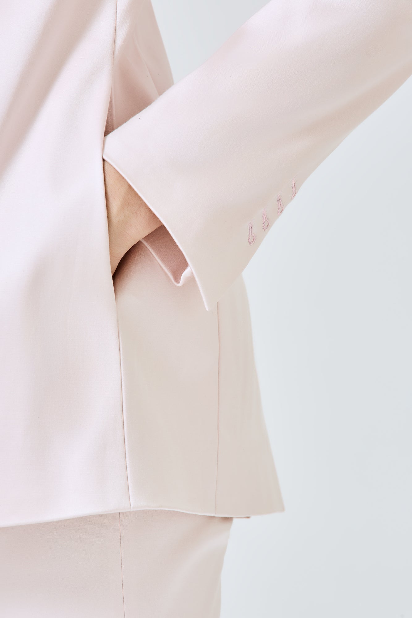 Sa Su Phi Bea blazer rosa taglia 38 in seta