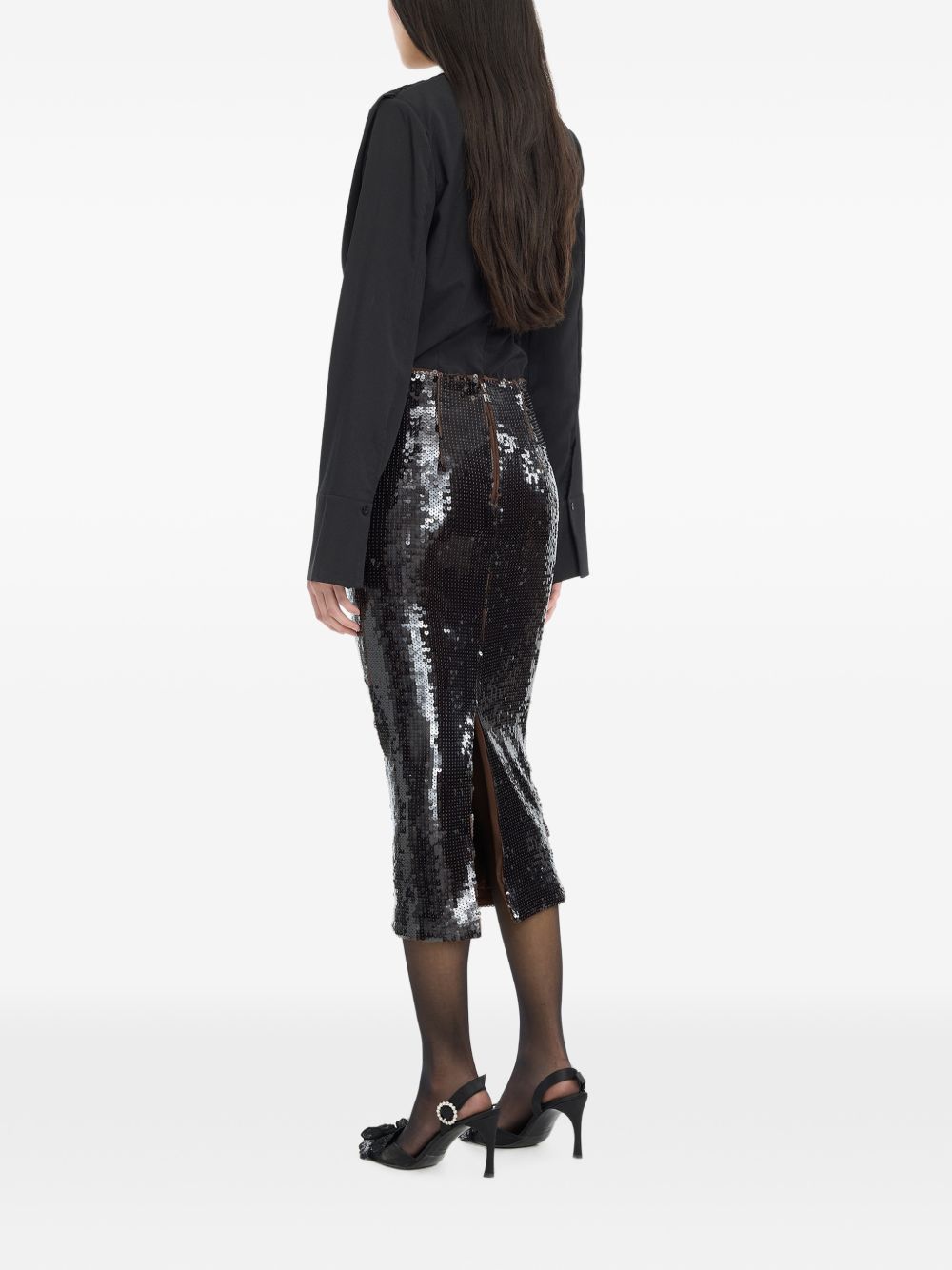 Rotate 1166991667 Gonna Midi Molé Donna