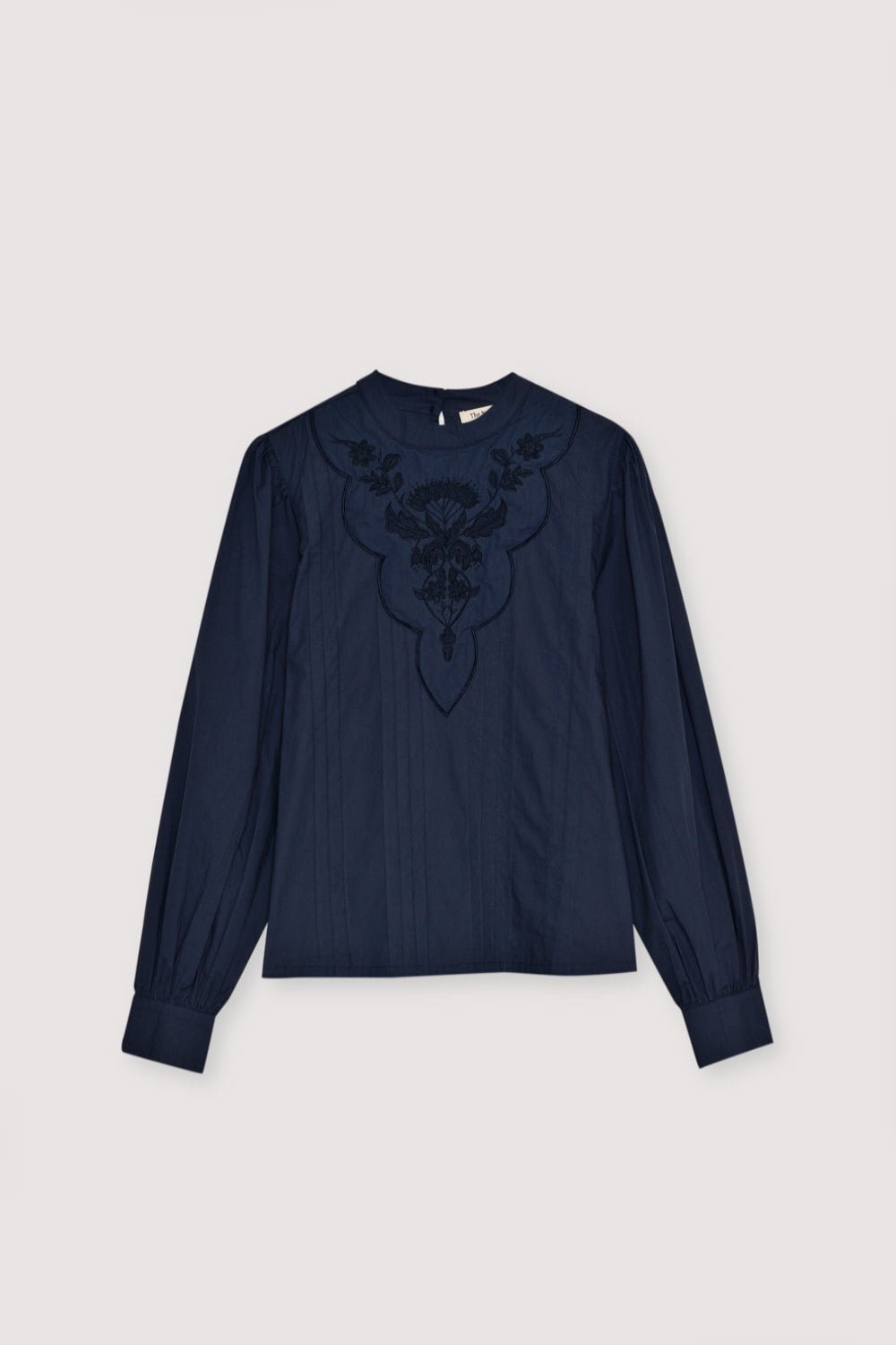 The New Society Nara camicia donna Infinite Navy cotone
