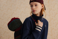 The New Society Mochi Polo Teen Nero Cotone