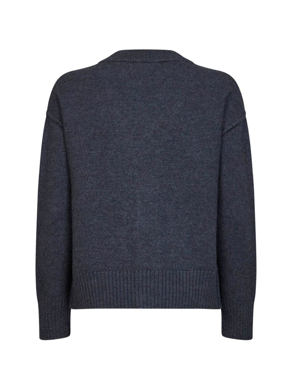 Ami UKC367 cardigan grigio uomo