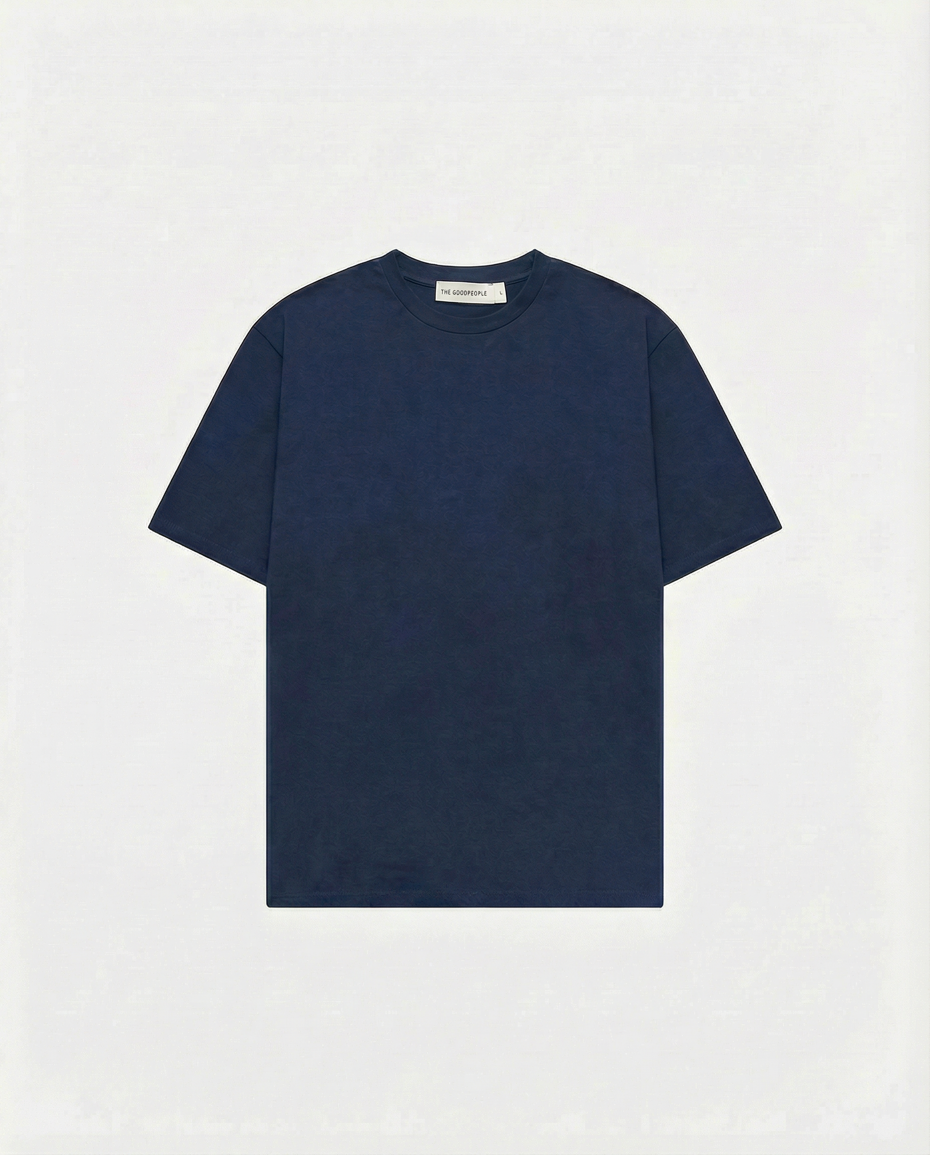 Goodpeople Ted t-shirt navy cotone relaxed fit