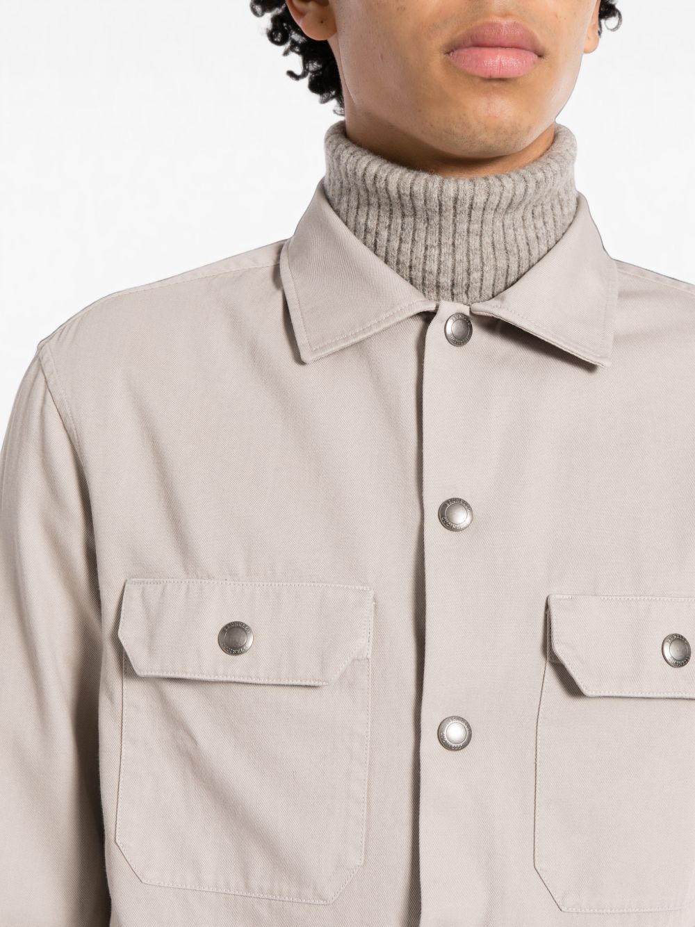 Brunello Cucinelli MG6530721 camicia marmo uomo