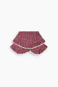 The New Society Bloom gonna bambina fiori cotone