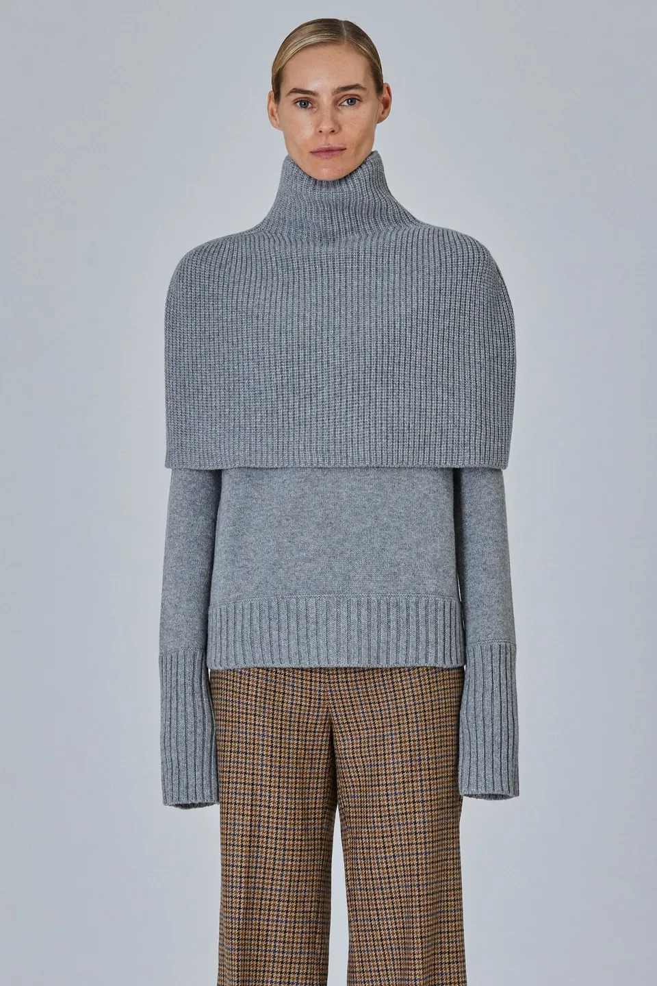 Sa Su Phi Cashmere Mini Cape mantella taglia unica cashmere