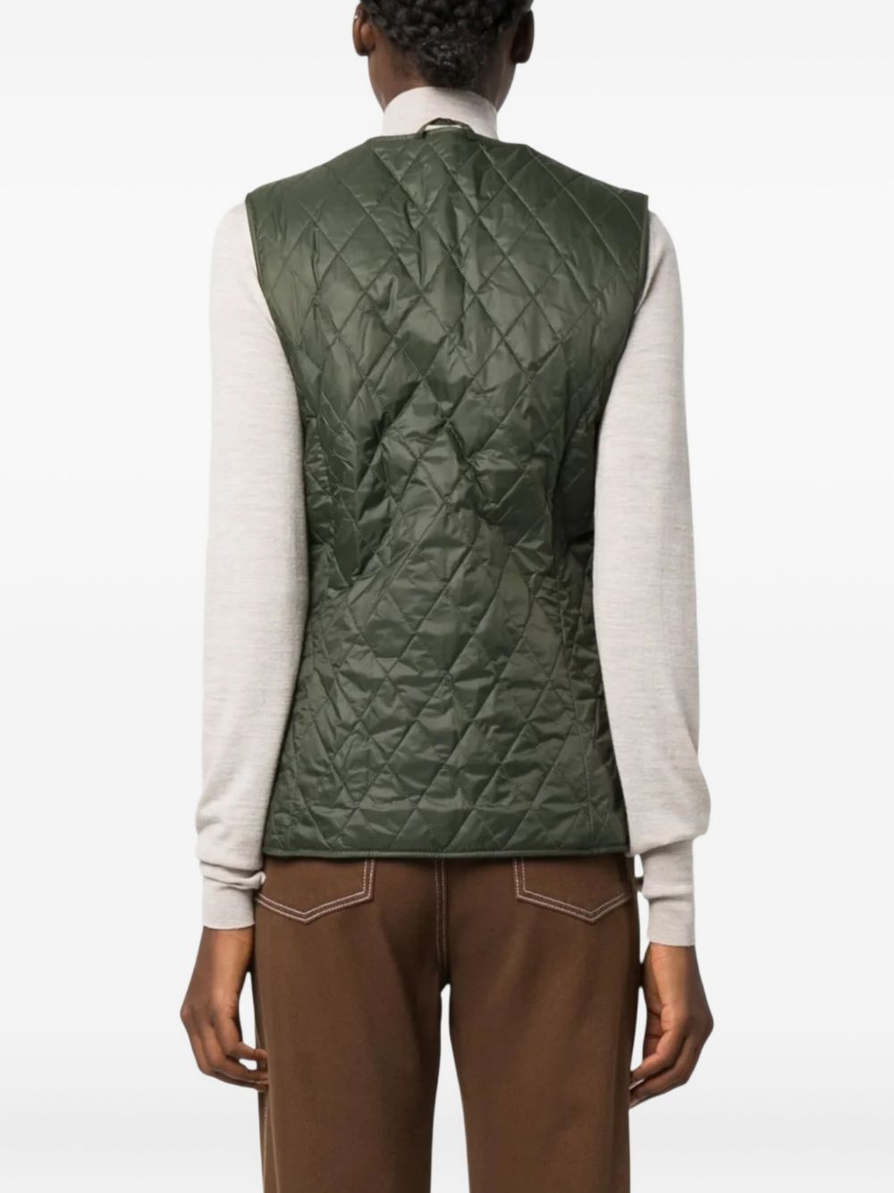 Barbour LLI0013 giubbotto olive donna