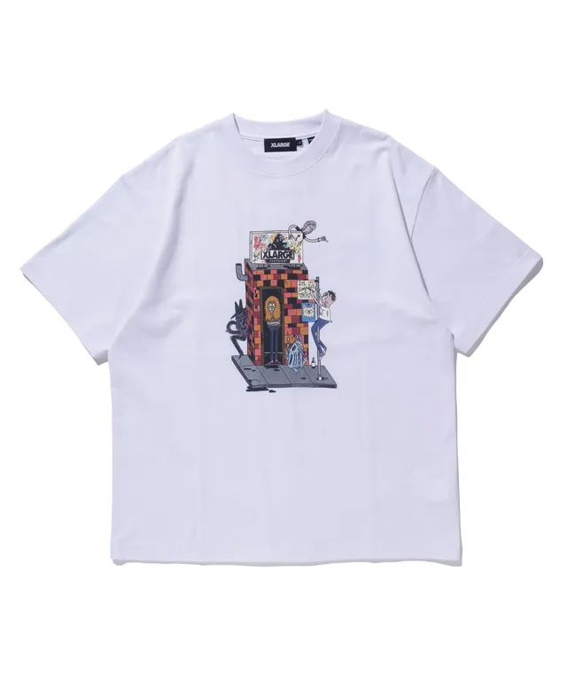 X-Large Scrawl t-shirt bianca in cotone