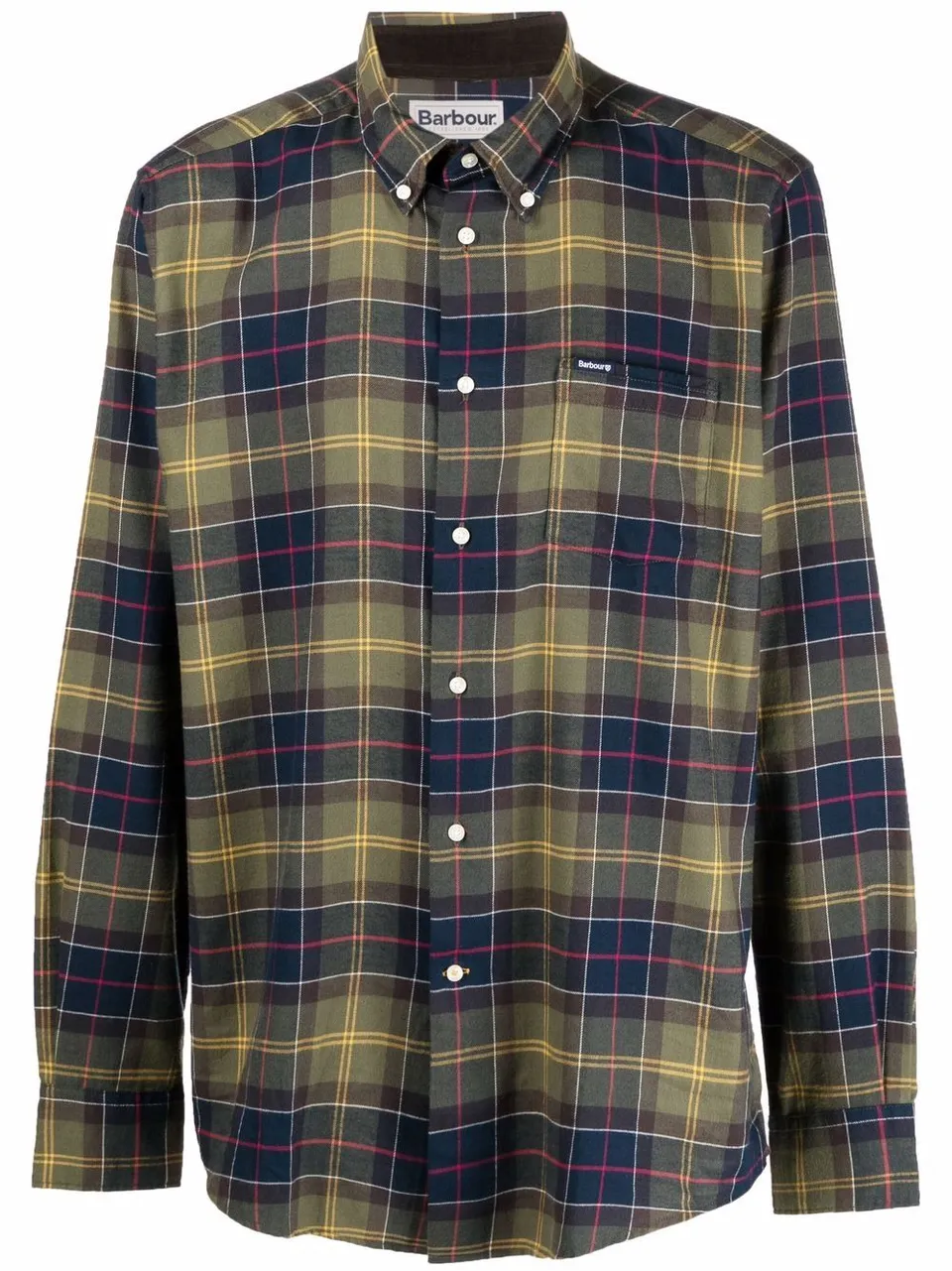 Barbour MSH4991 MSHTN52 camicia verde uomo