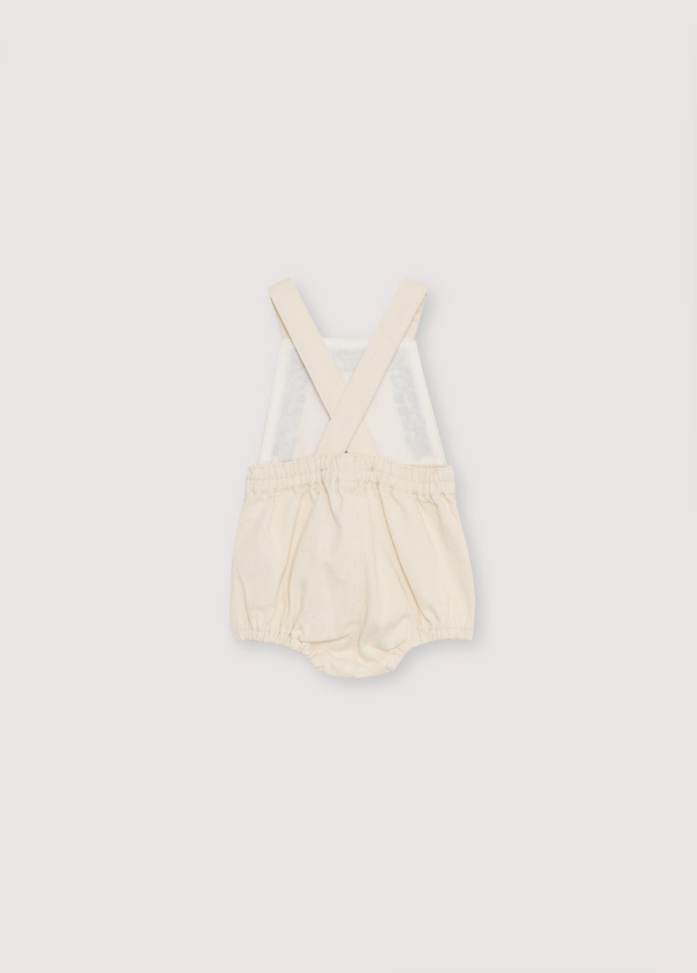 The New Society Tamara pagliaccetto denim bianco 6 mesi
