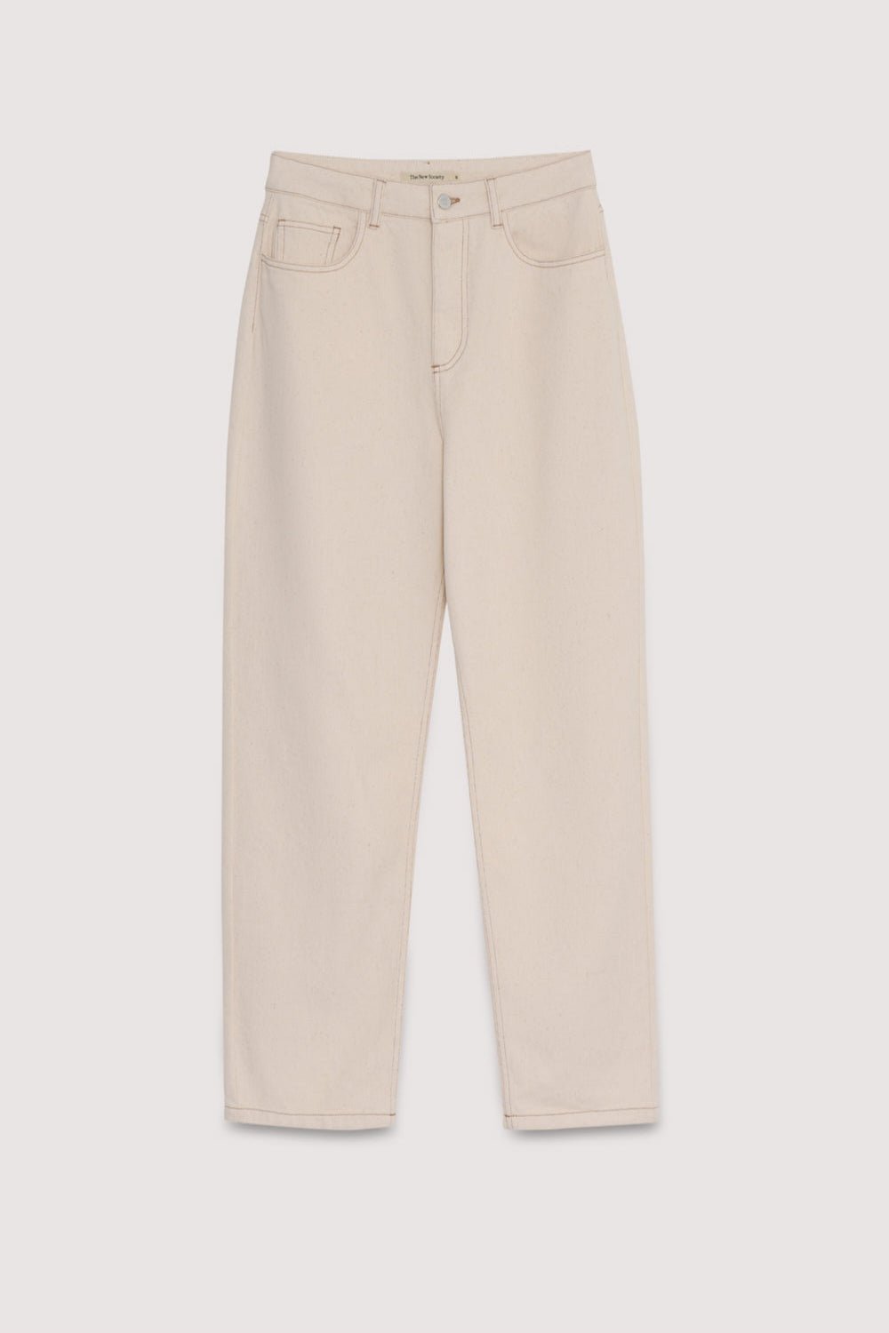 The New Society TNS Denim jeans donna regular ecru