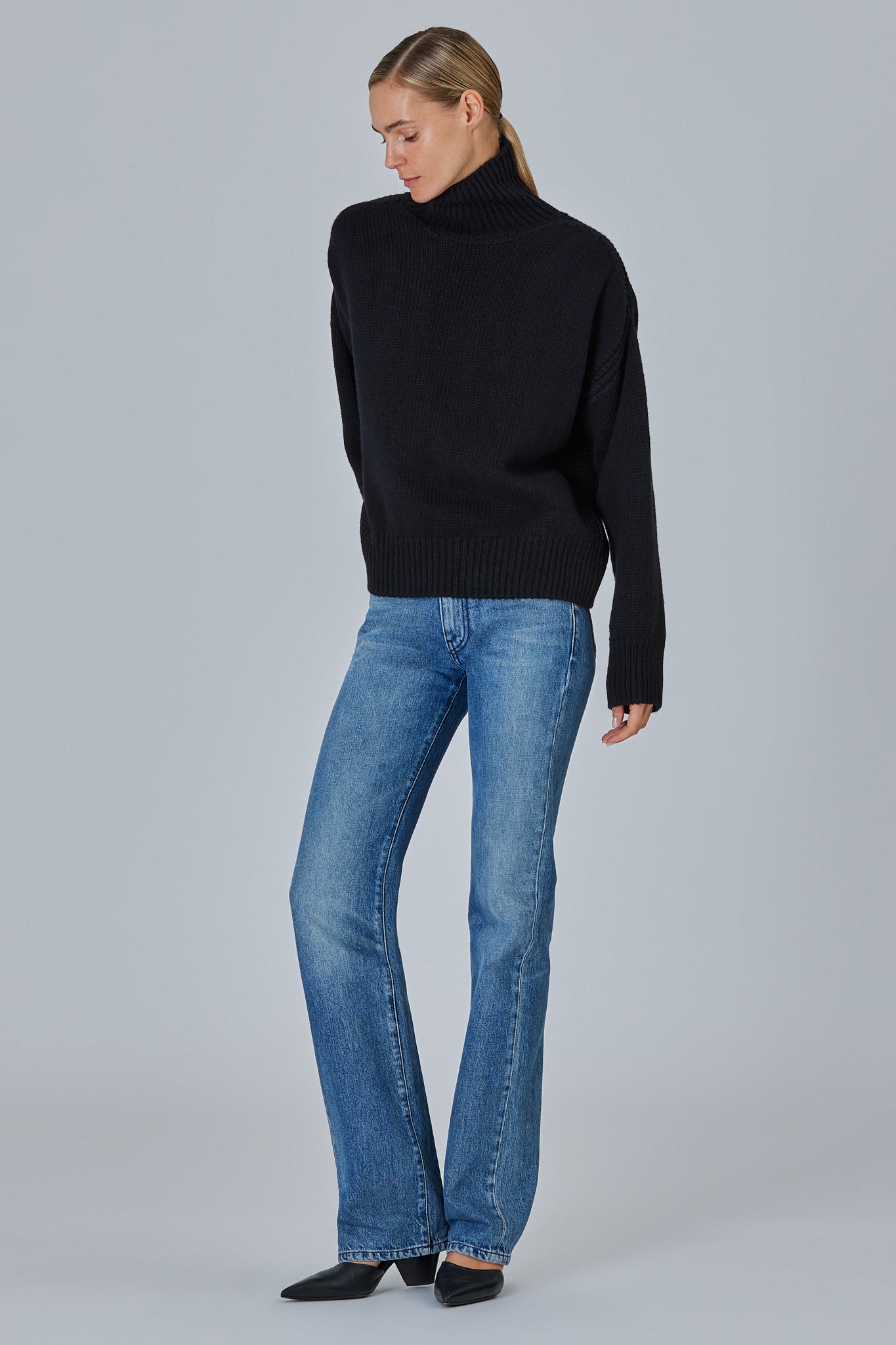 Sa Su Phi Star Denim Jeans Vita Alta Taglia 24