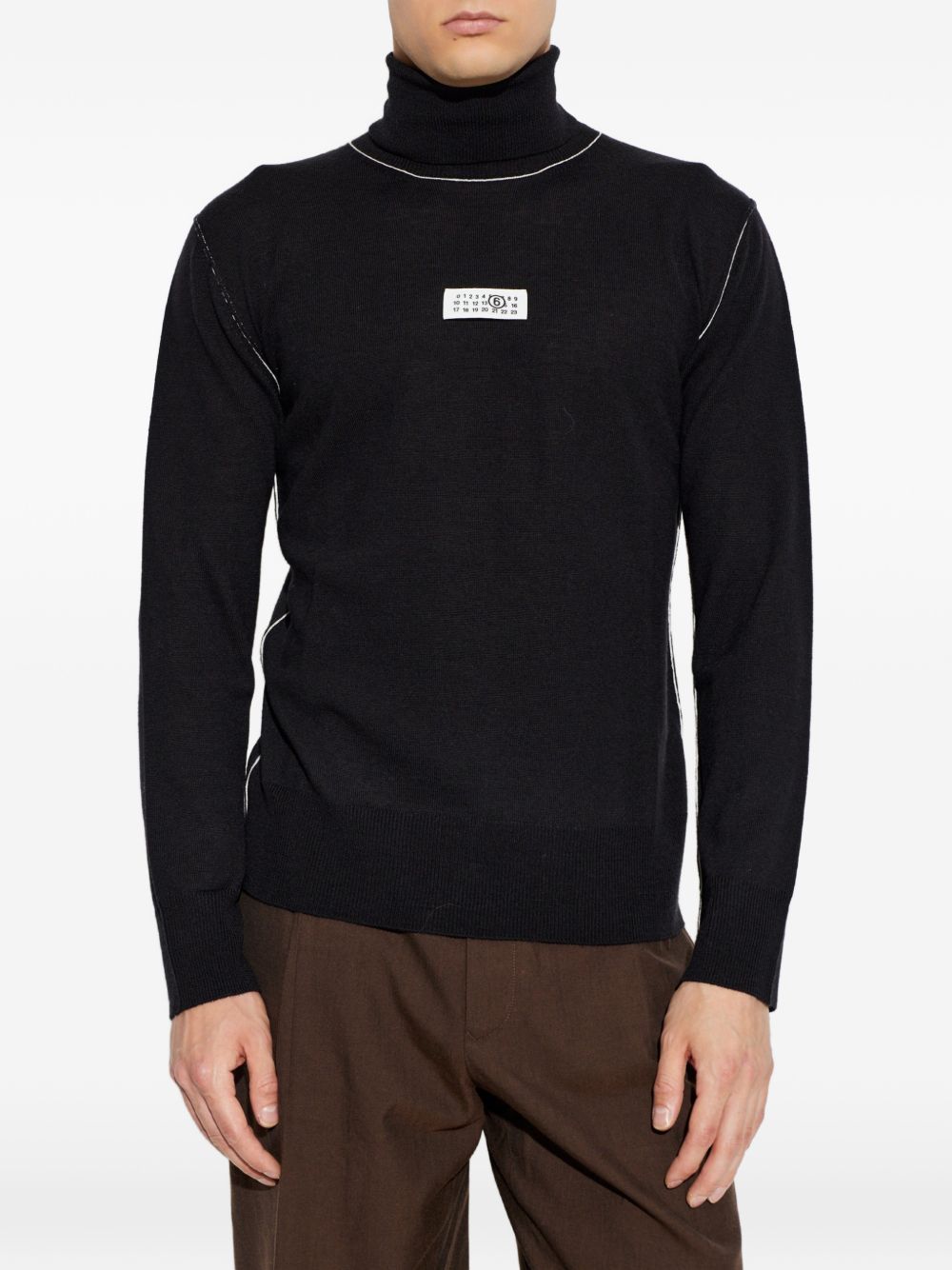 MM6 Maison Margiela SH0HA0009 Maglia Uomo Cotone