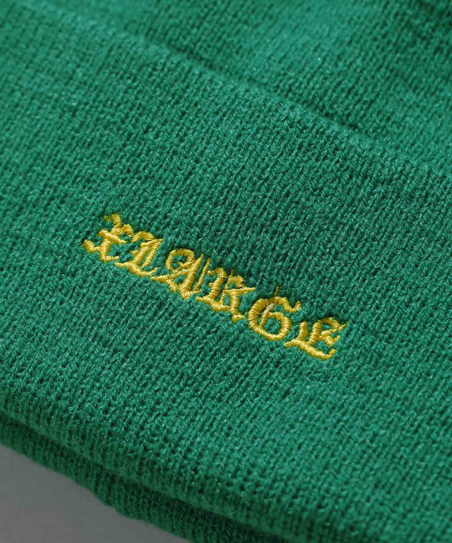 X-Large Old English berretto invernale nero acrilico