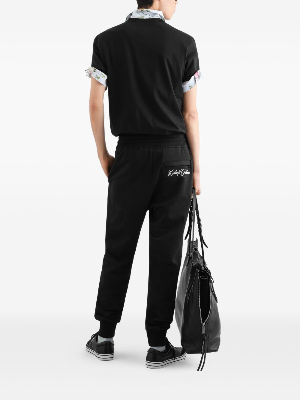 Dolce & Gabbana G8PV1T t-shirt uomo nera cotone