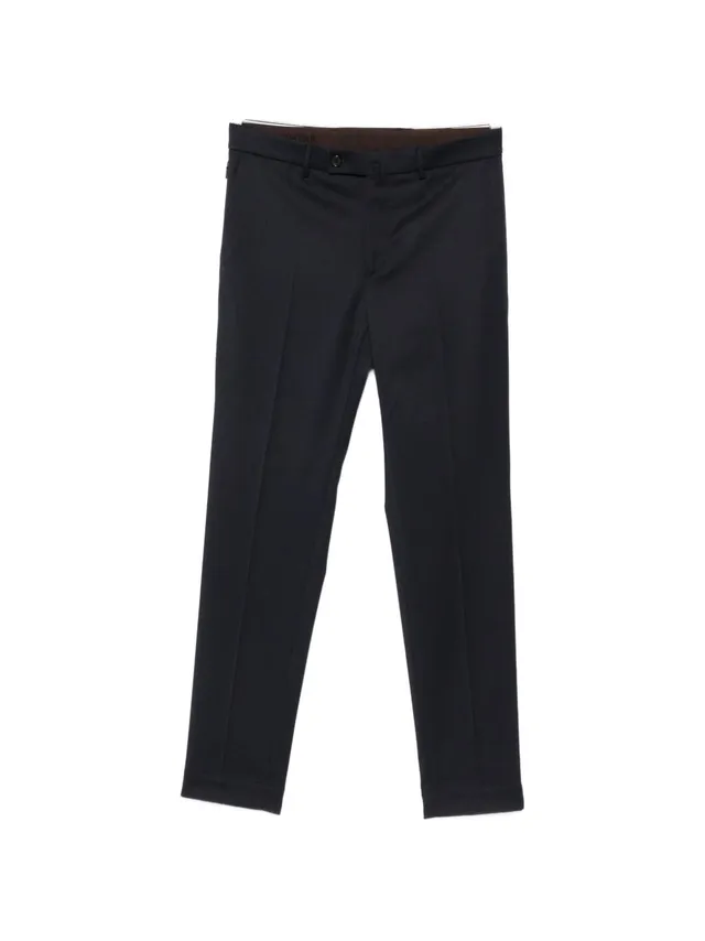 Incotex 1TS042 pantaloni uomo blu