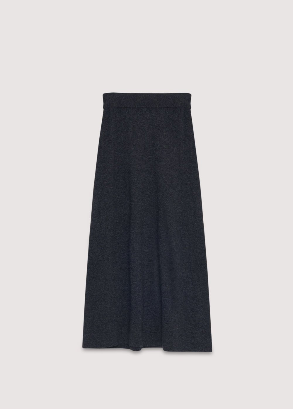 THE NEW SOCIETY Agatha gonna midi grigia cashmere