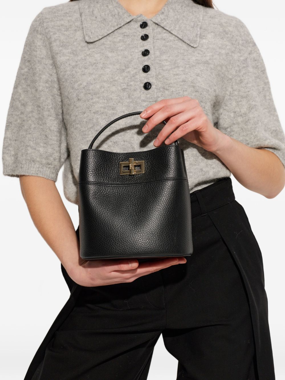 Furla WE00879 Amelia borsa mini pelle nera