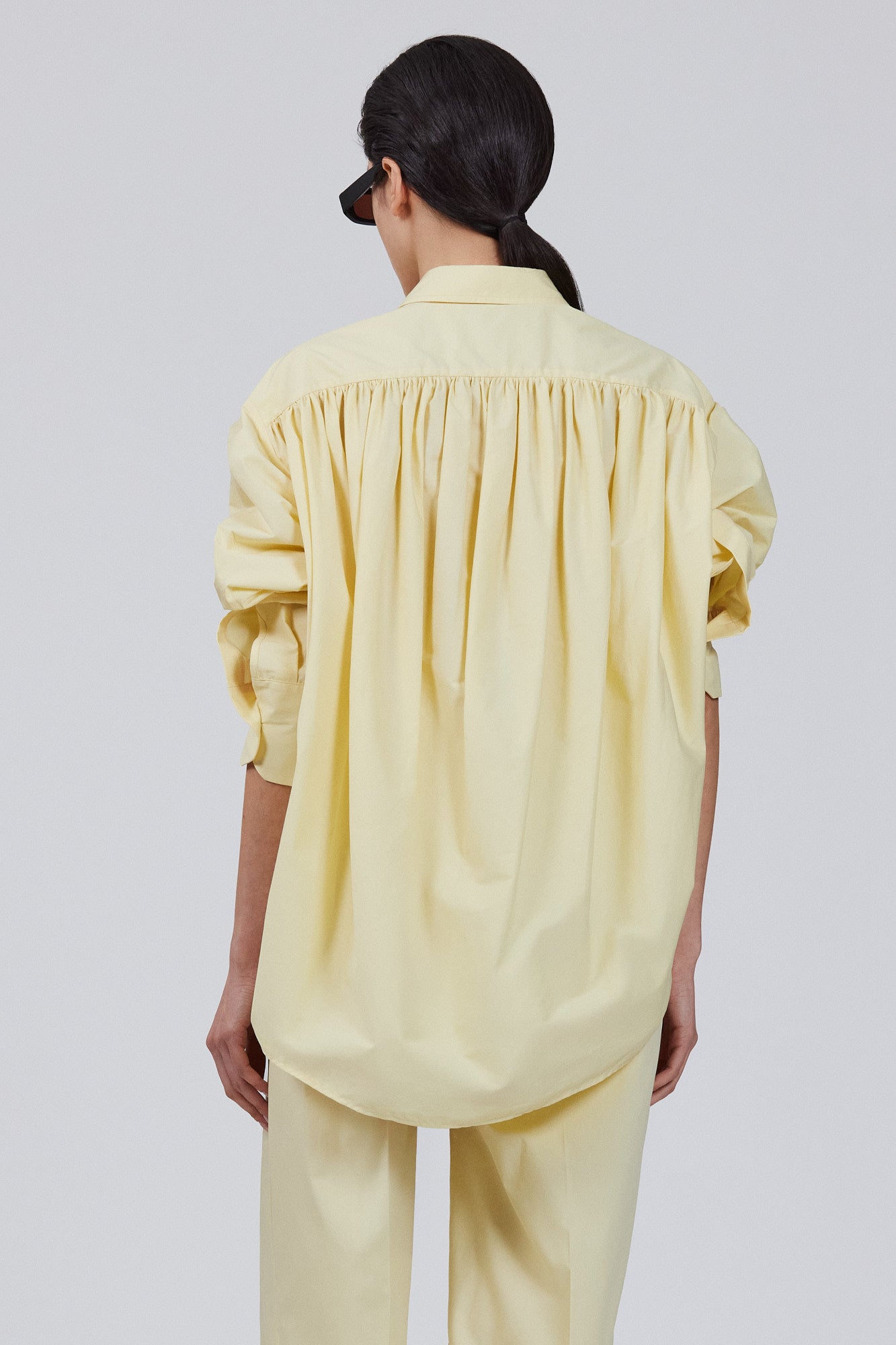 Sa Su Phi Baloon camicia cotone fango